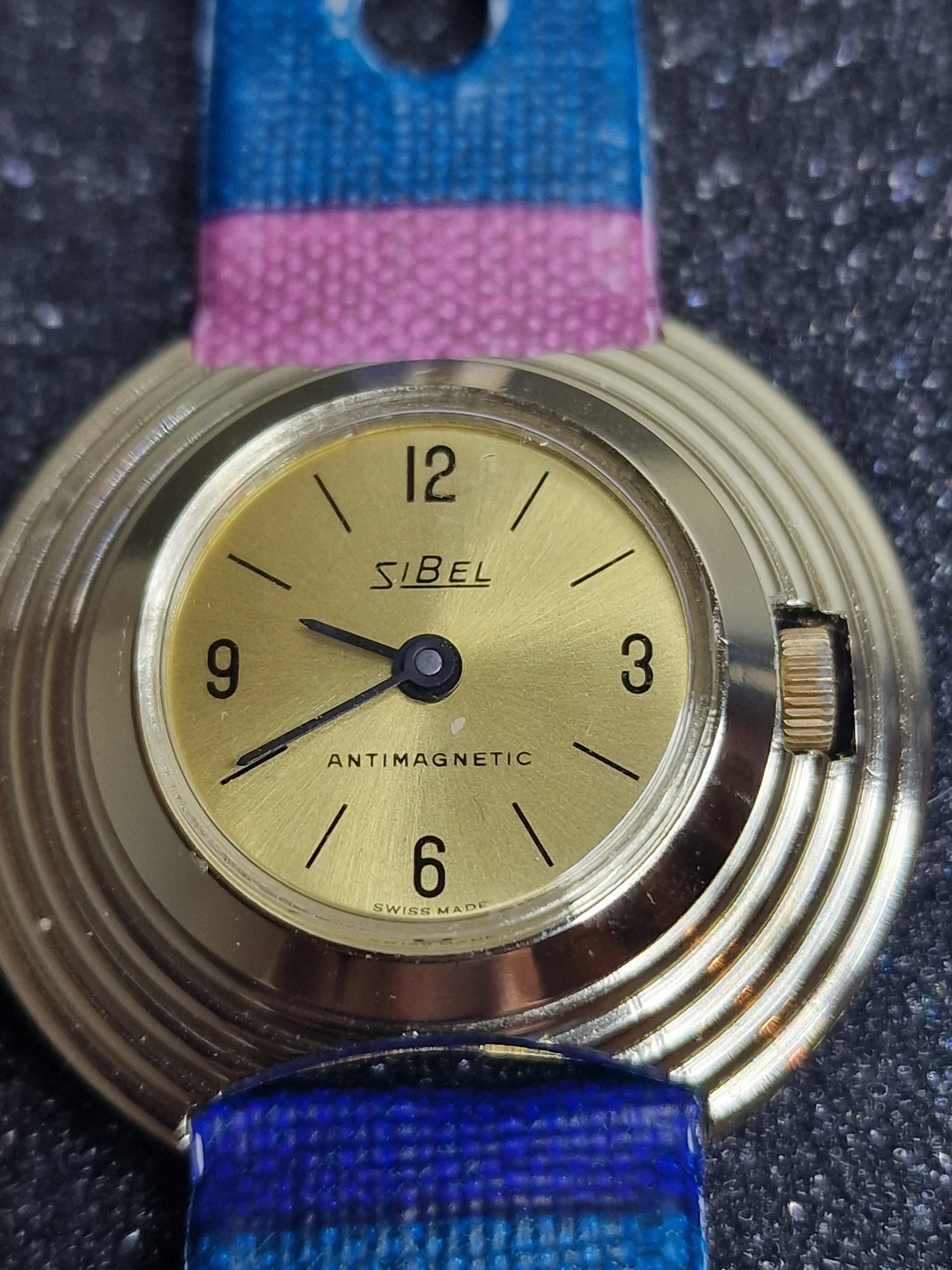 Unworn Vintage Ladies' Watch "SIBEL" – Swiss Made, Hand-Wound, Early 1970s, 33mm 7