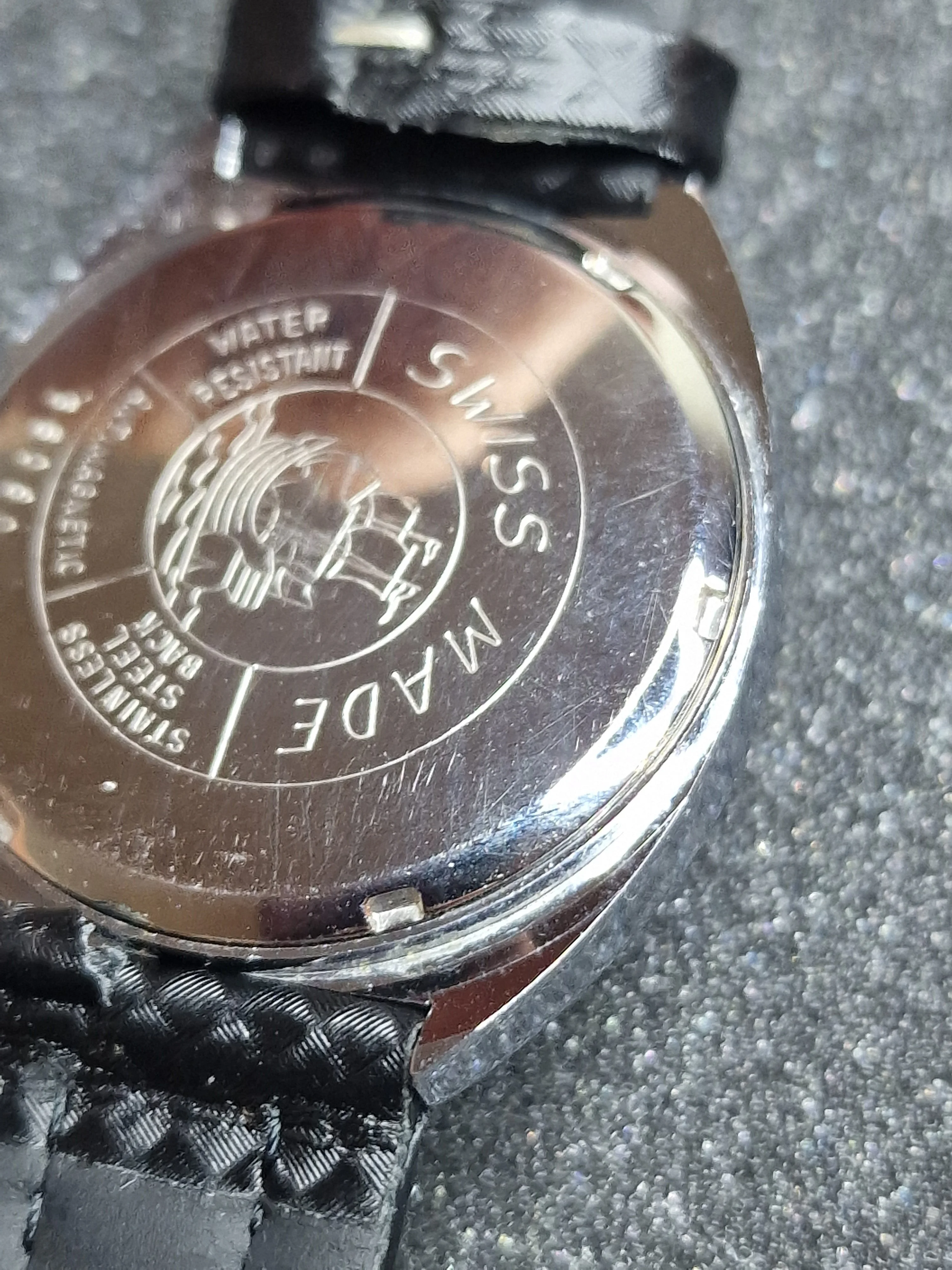 Unworn Vintage Men’s Watch "Cruzeiral De Luxe" – Swiss Made, Hand-Wound, 70s/80s, Faceted Crystal 10