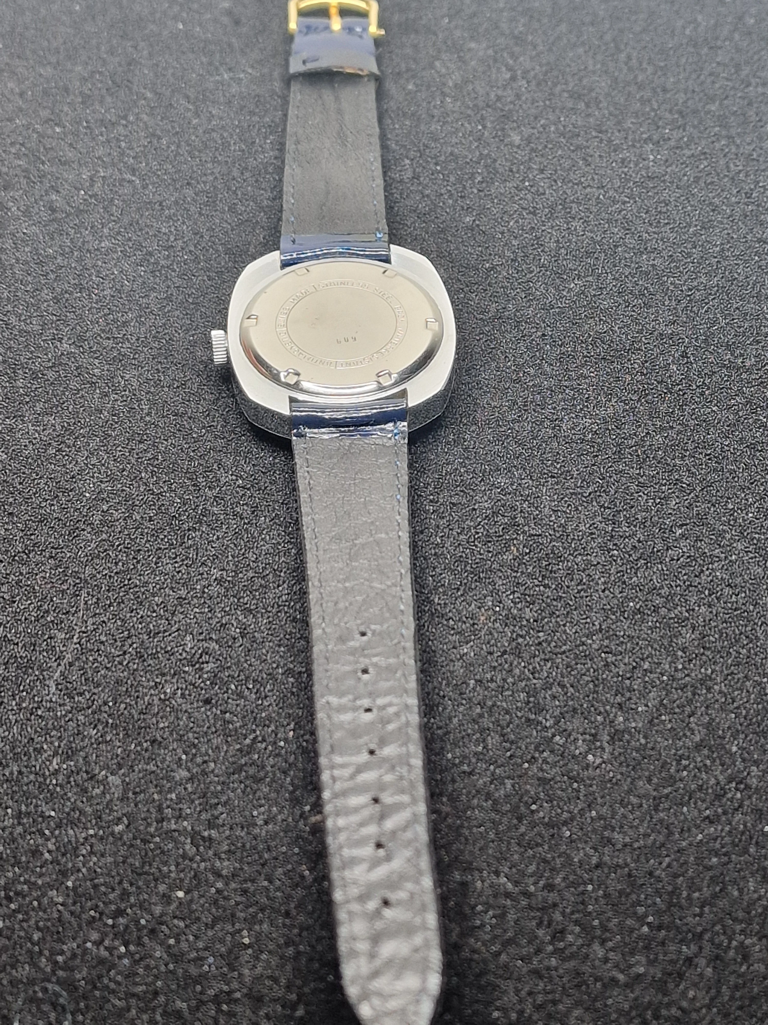 🕰️ Unworn Vintage Men’s Watch "F.H.B" – Swiss Made, Hand-Wound, 1960s/70s, Steel Case 9