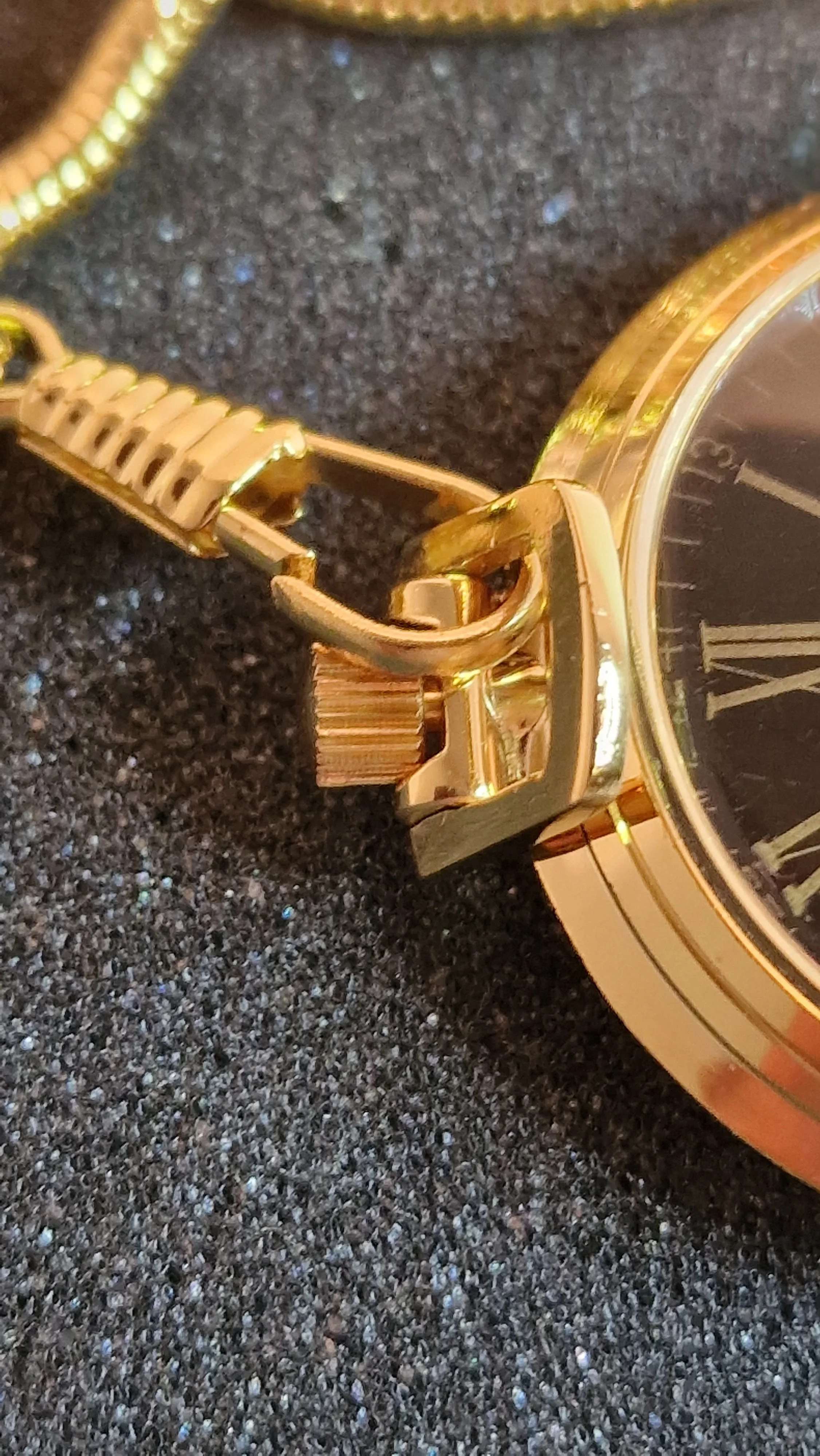 ⏱ Unworn Vintage Pocket Watch "ABON 21C" – Swiss Movement, Hand-Wound, 42mm, NOS + Chain 9