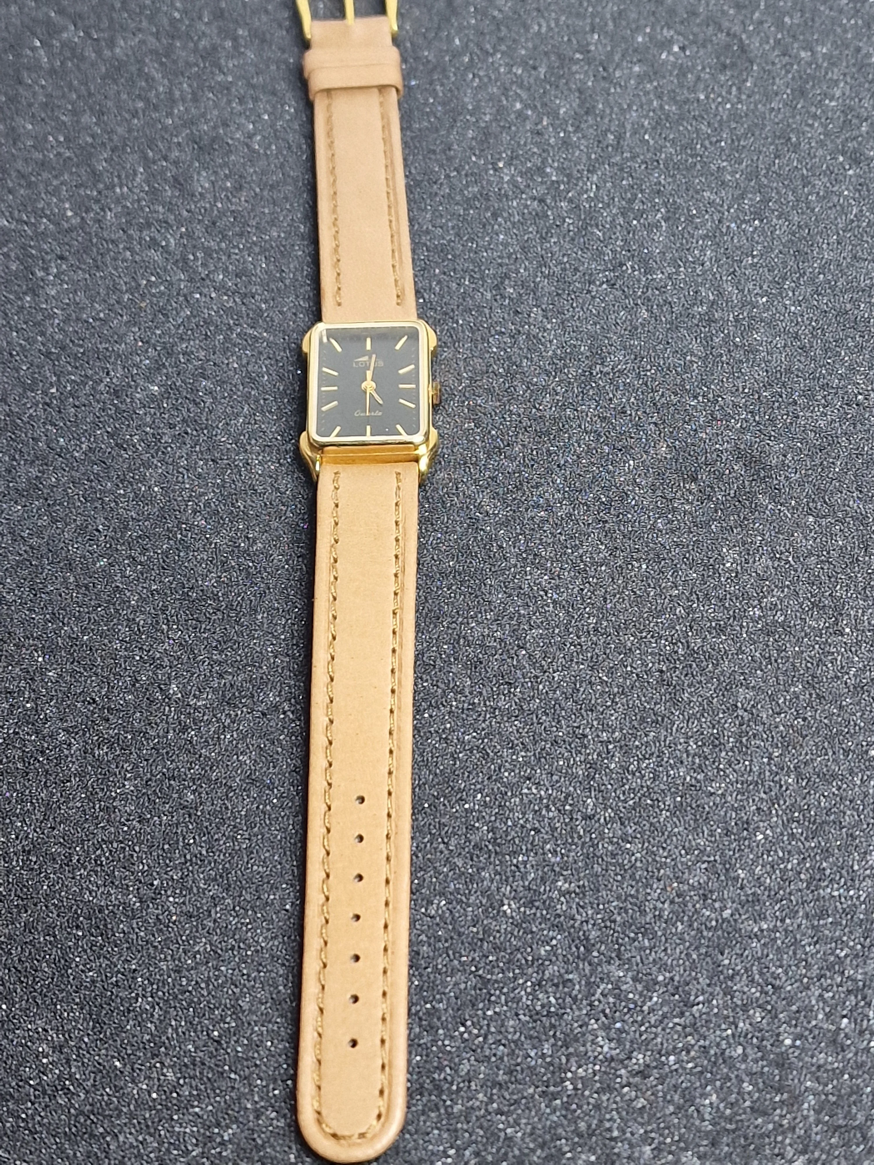 Unworn Vintage Quartz Watch "LOTUS" – Swiss Made, 70s/80s, Old Stock 9
