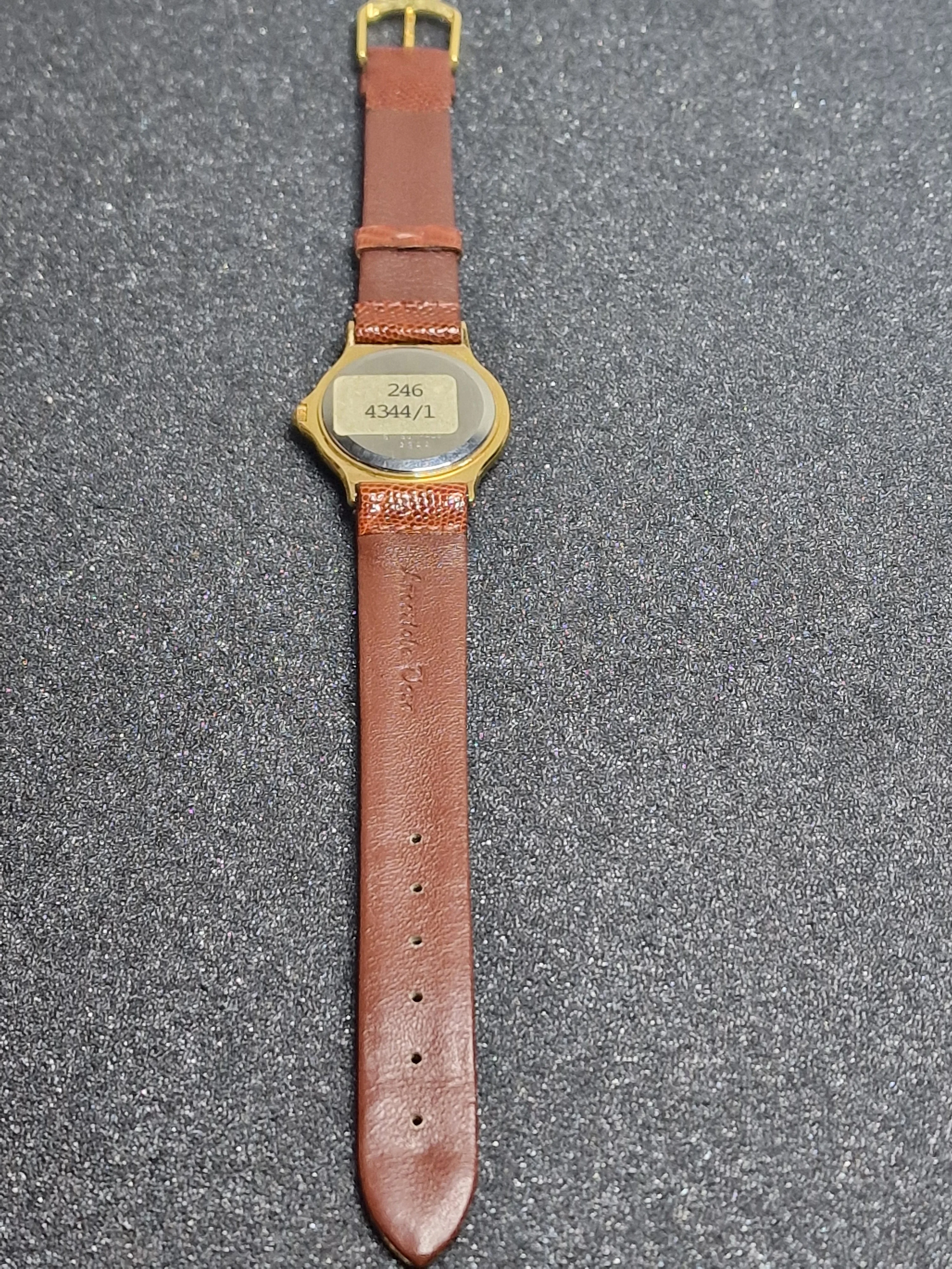 Unworn Vintage Quartz Watch&nbsp; Swiss Made, ETA Movement, 70s/80s, Gold-Tone 11