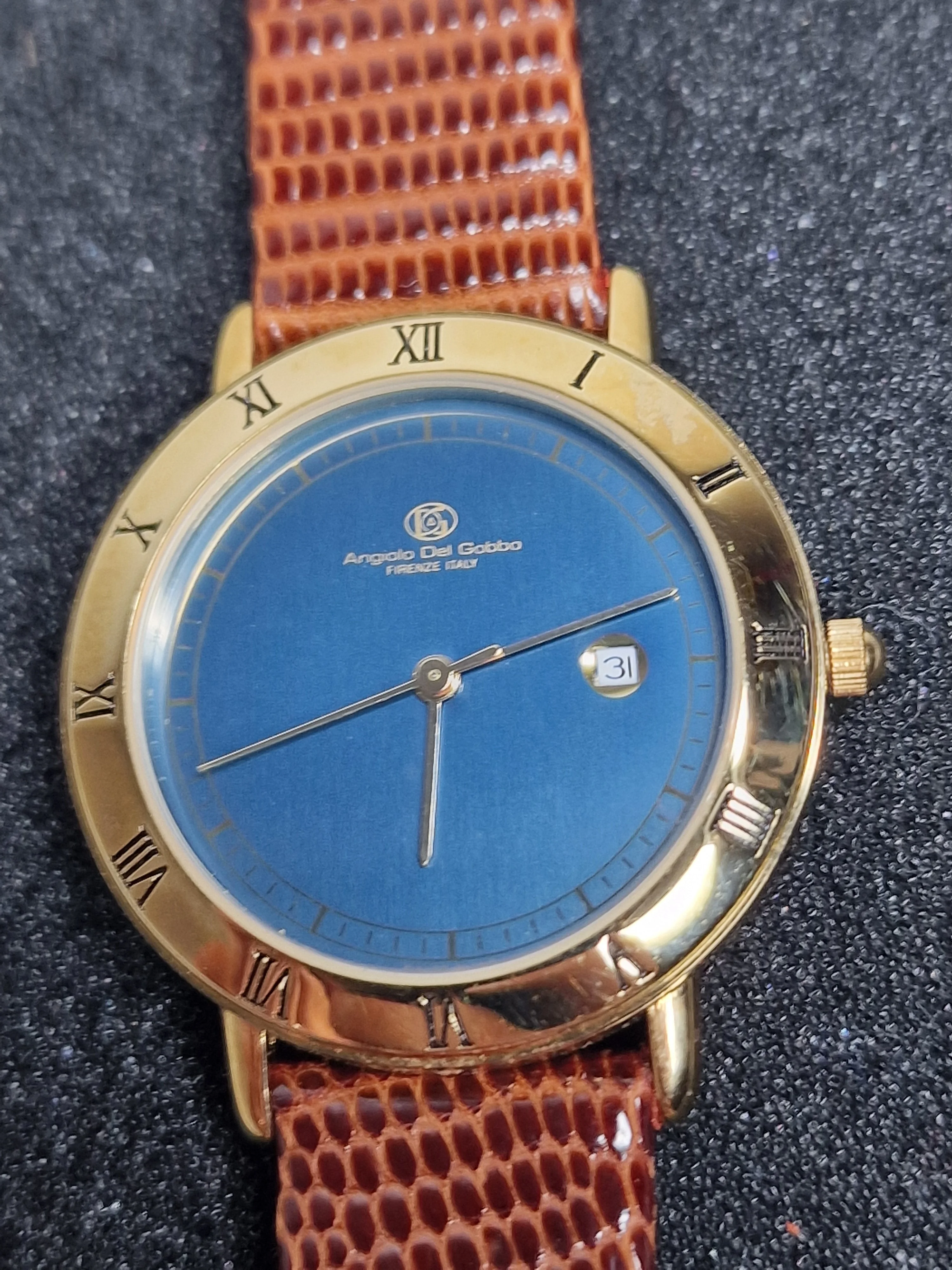 Vintage Men’s Watch – Argiolo Del Gobbo, Firenze – Quartz – Swiss Made – 1980s – 29 x 34mm – NOS 2