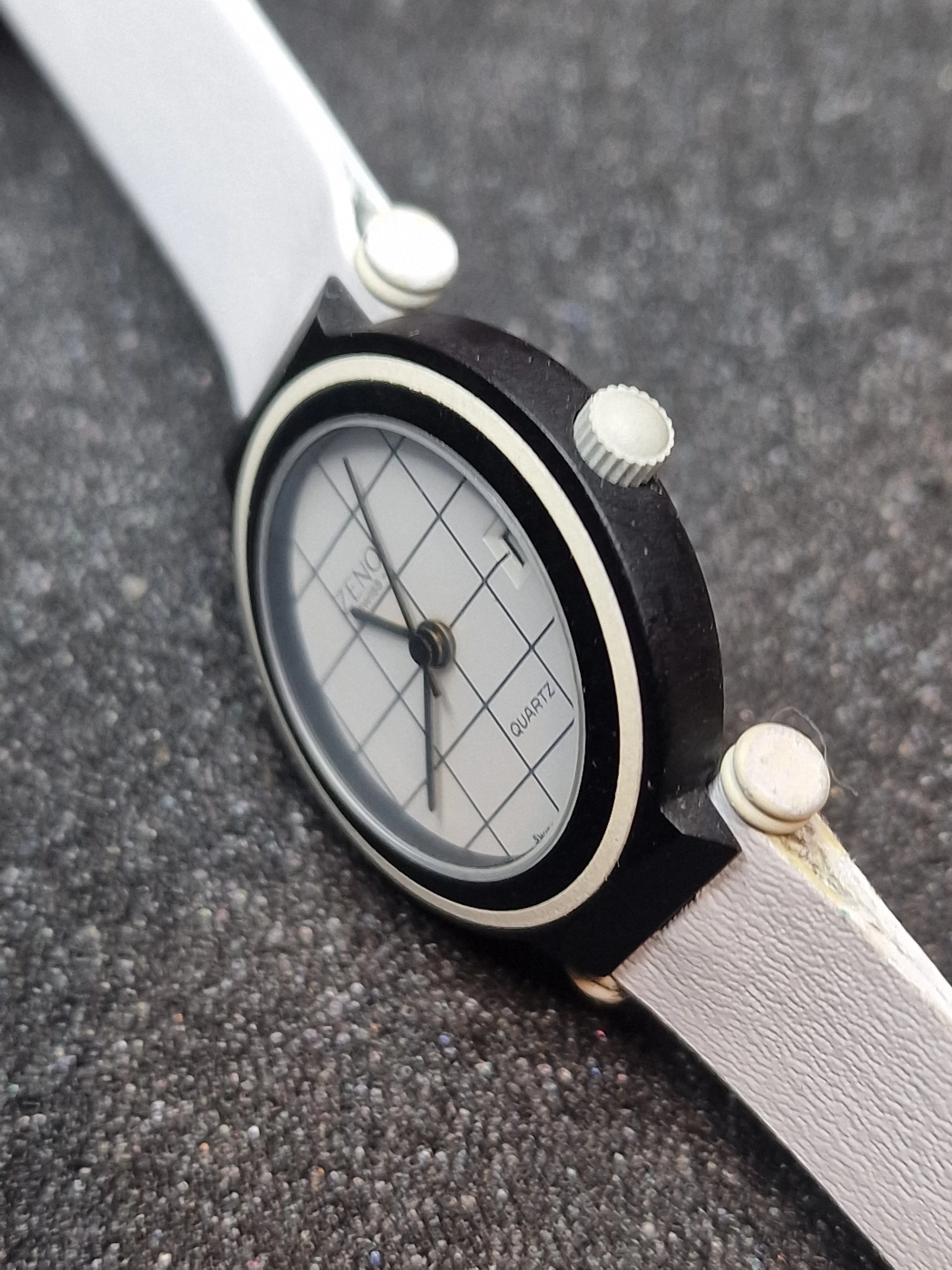 Unworn Vintage Quartz Watch "Zeno Basel" – Swiss Made, 80s/90s, New Battery 6