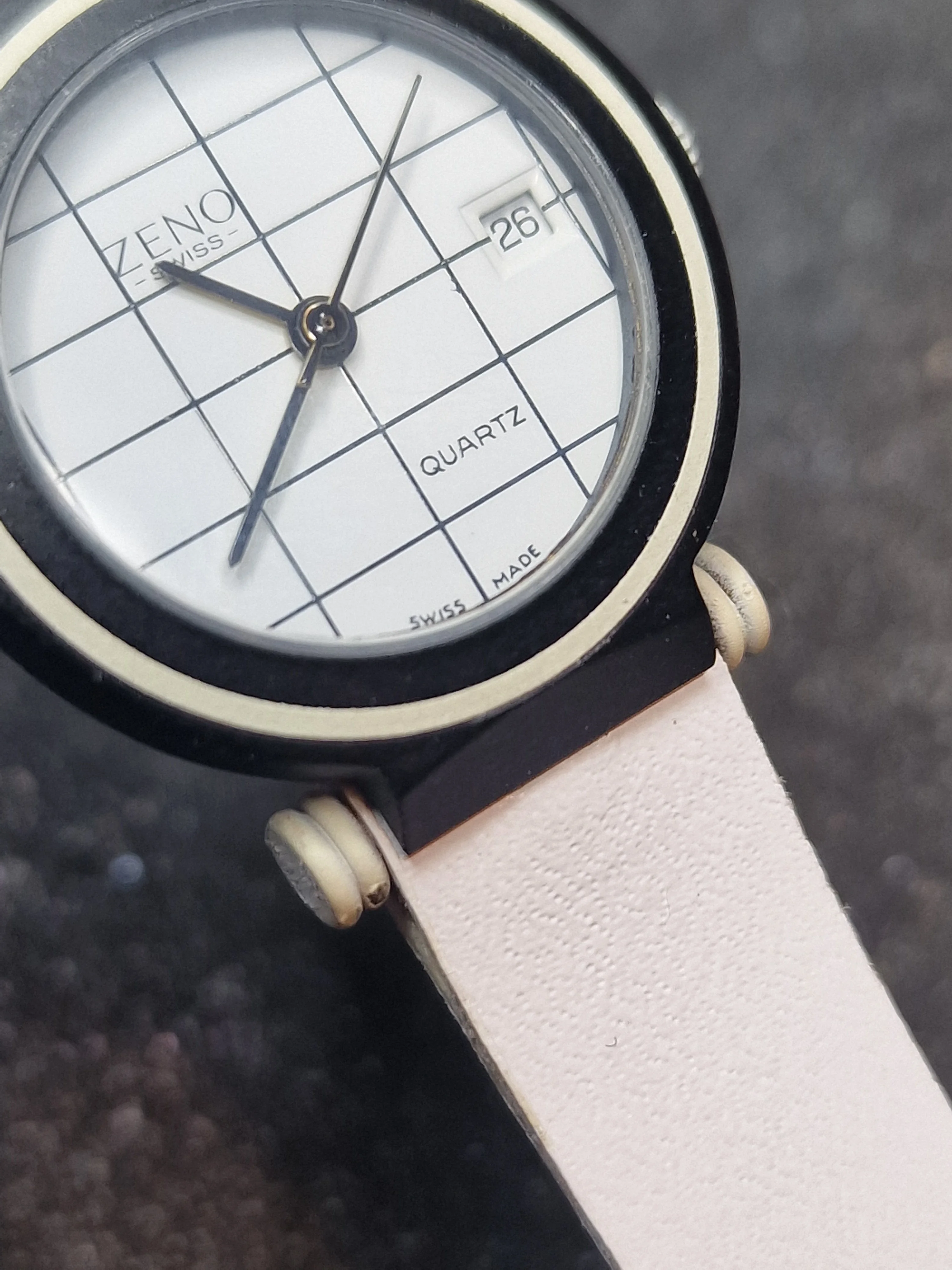 Unworn Vintage Quartz Watch "Zeno Basel" – Swiss Made, 80s/90s, New Battery 7