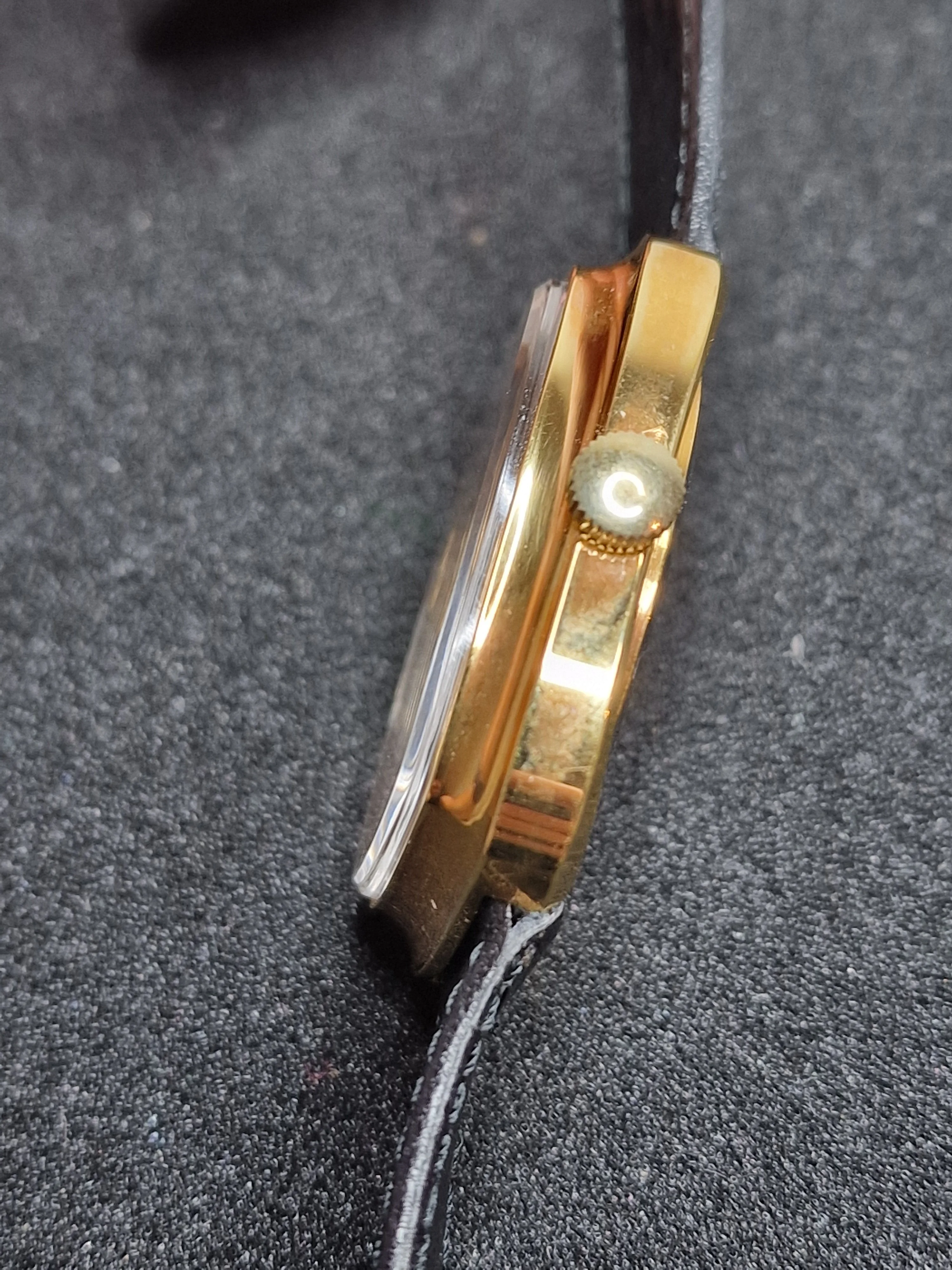 Unworn Vintage Rodania Watch – Swiss Made – Hand-Wound – 1960s – Gold-Tone – NOS 3