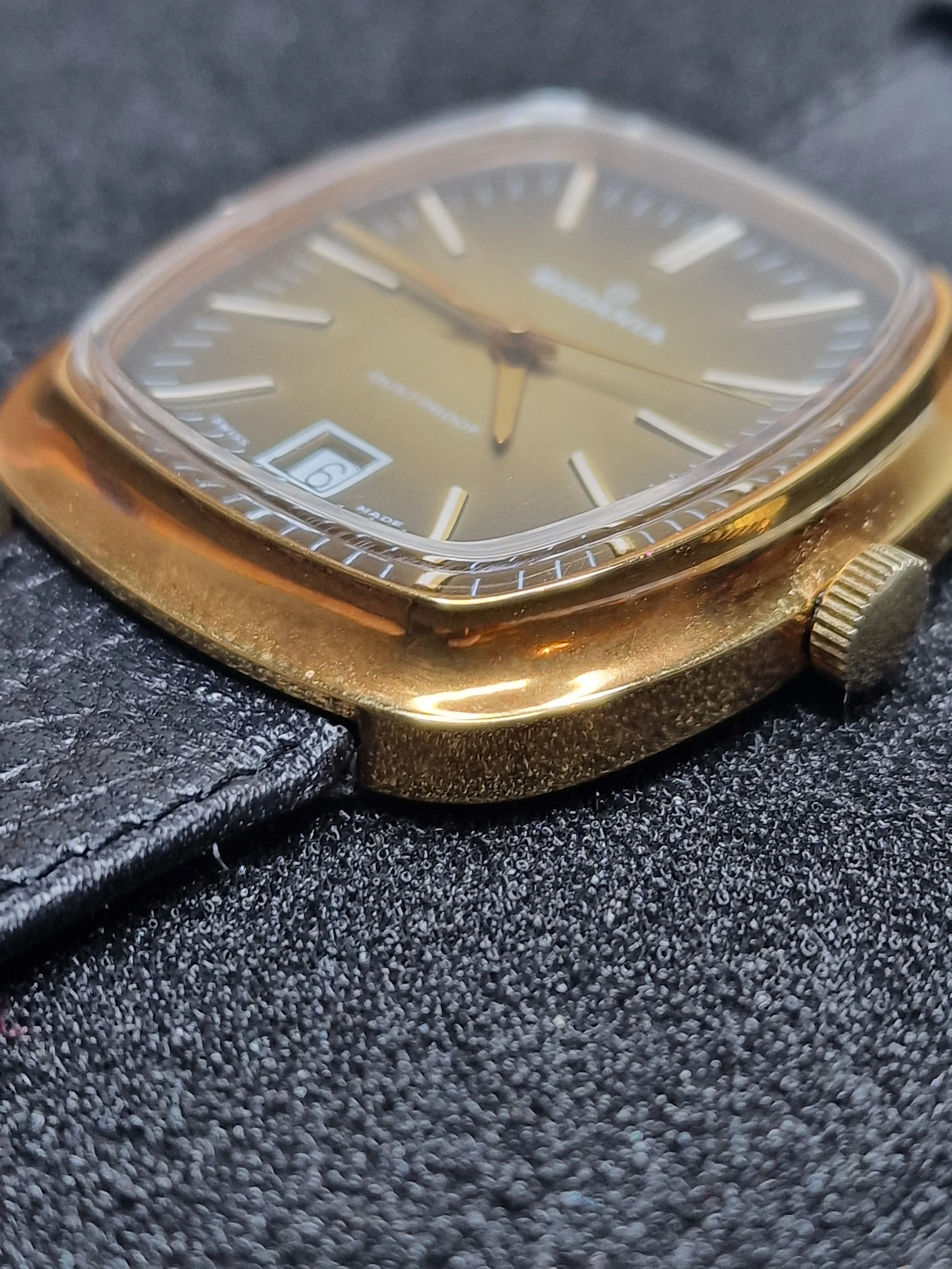 Unworn Vintage Rodania Watch – Swiss Made – Hand-Wound – 1960s – Gold-Tone – NOS 10