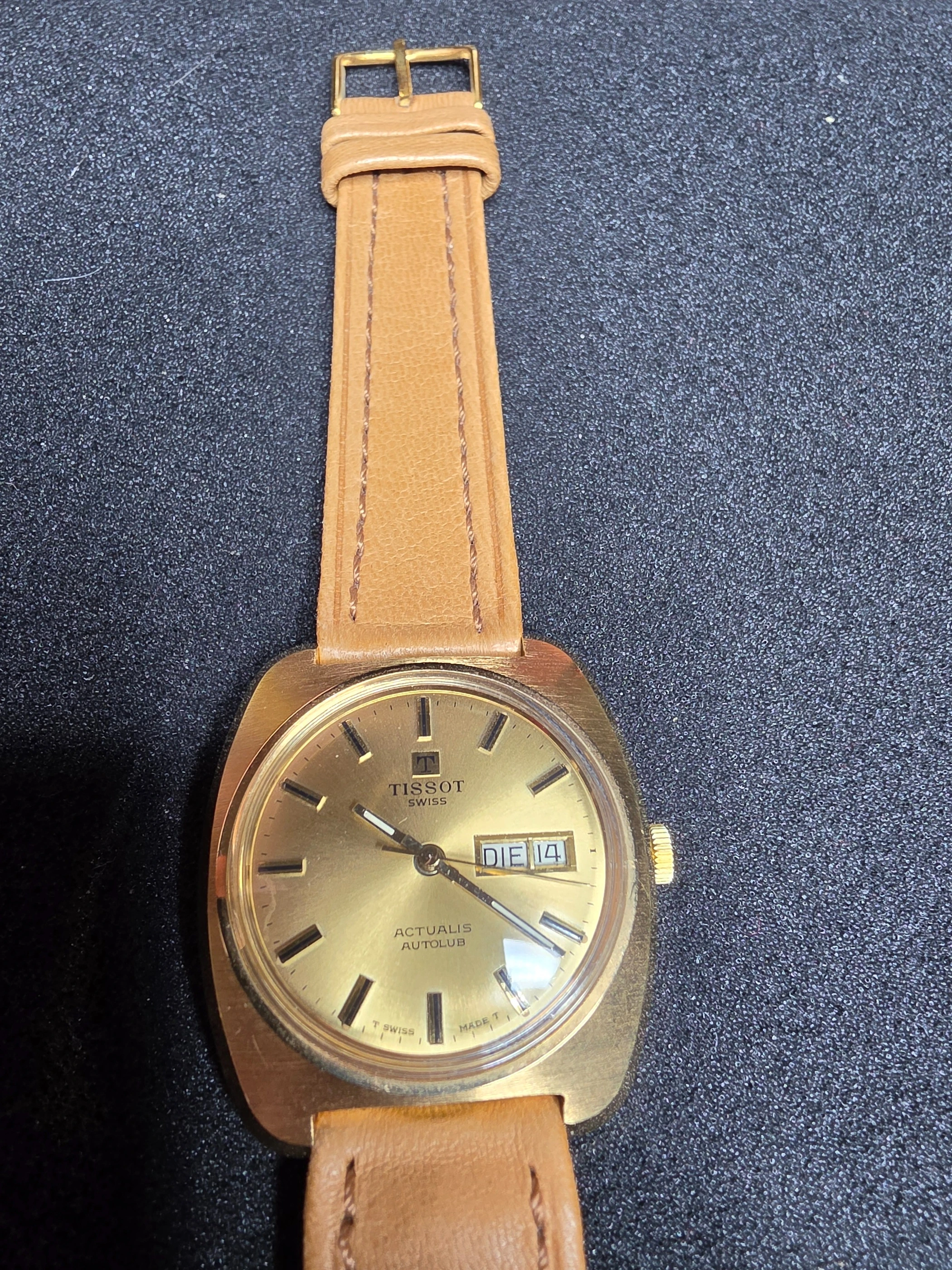 Unworn Vintage TISSOT Actualis Autolub – Swiss Made, Hand-Wound, 1960s, Old Stock 6