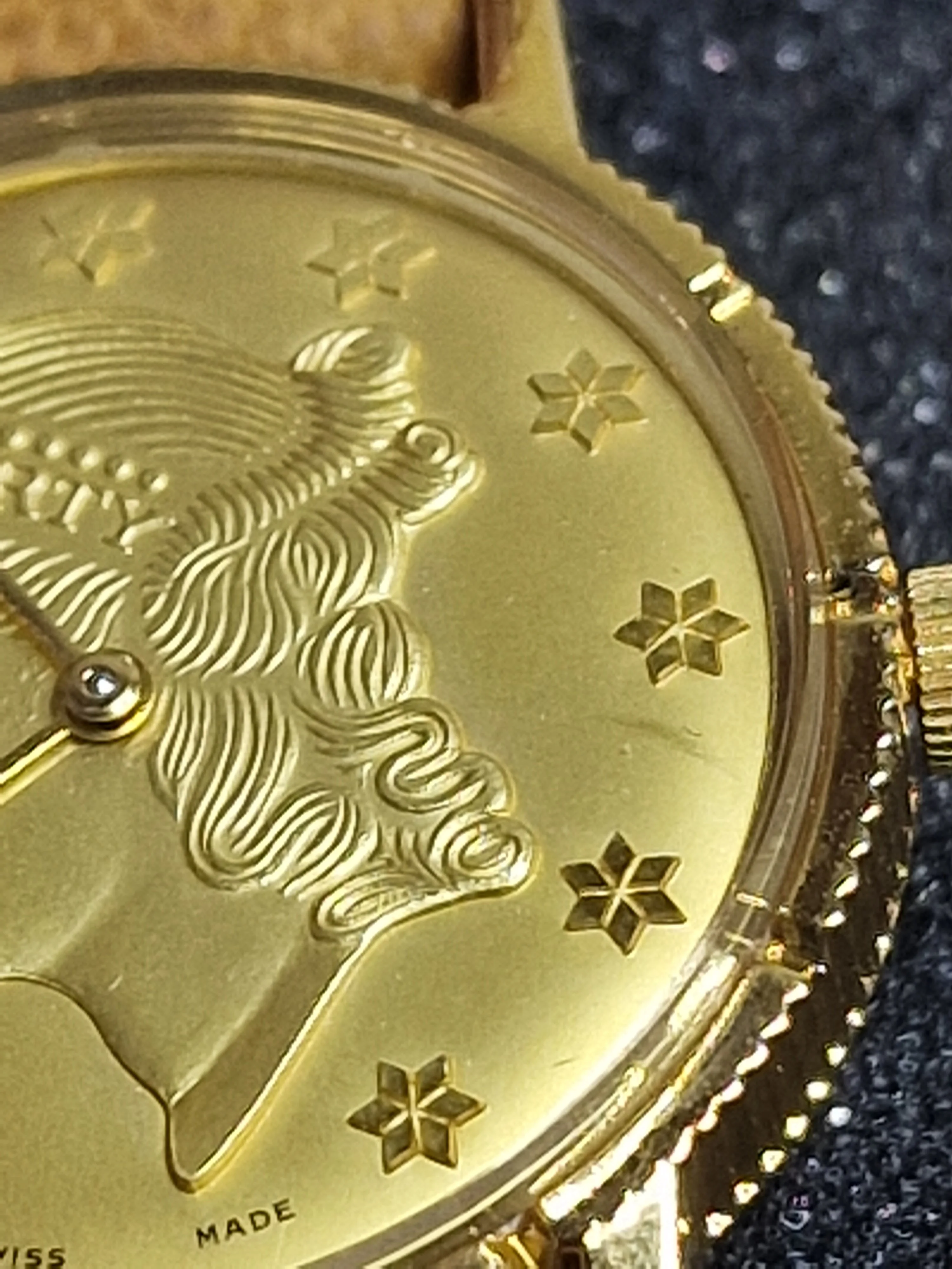Unworn Vintage Watch "DIAREX" – Swiss Made, Hand-Wound, 1970s, Liberty Dial 4