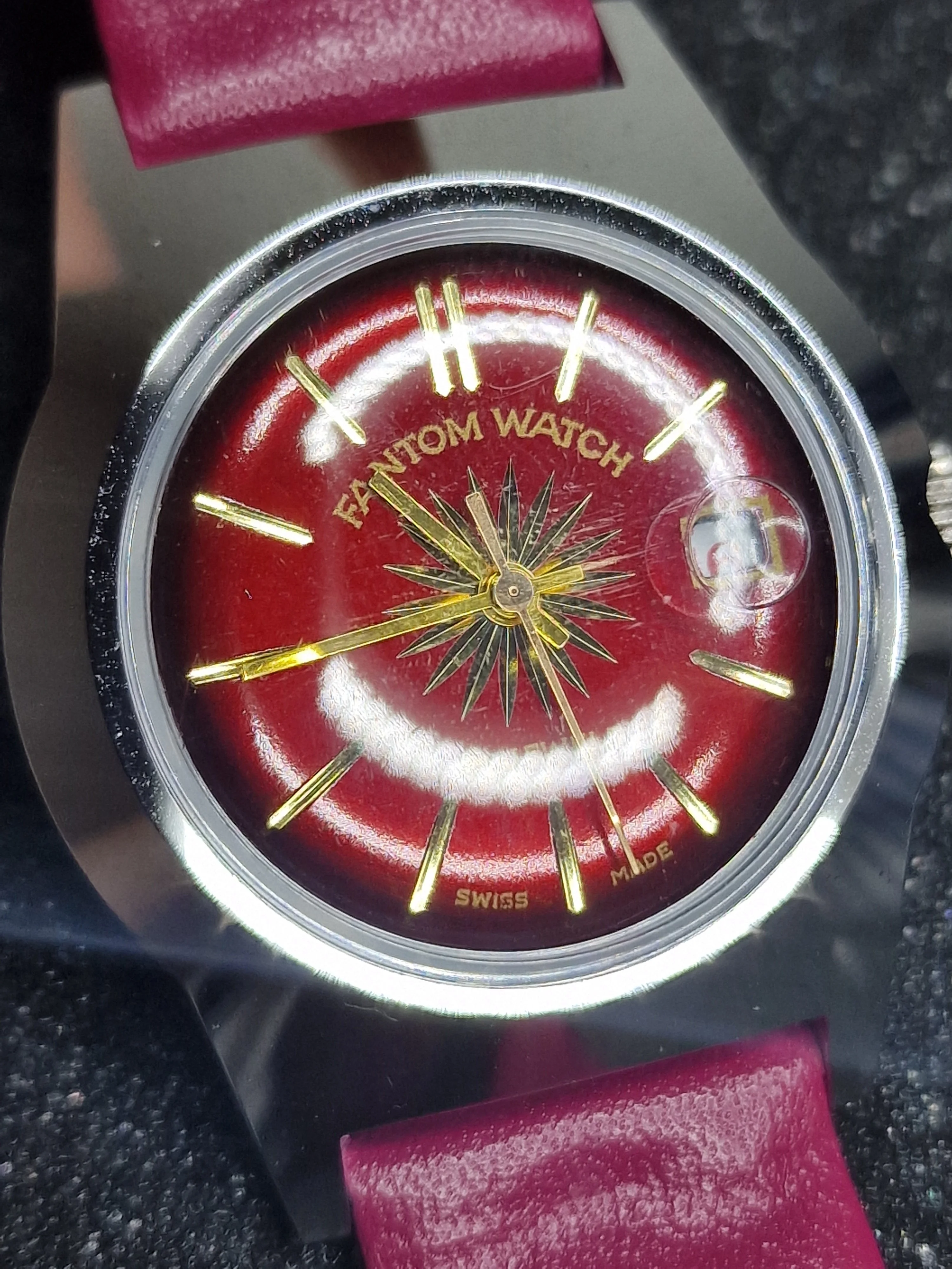 Unworn Vintage Watch "FANTOM" – Swiss Made, Hand-Wound, 1960s or Older, Old Stock 5