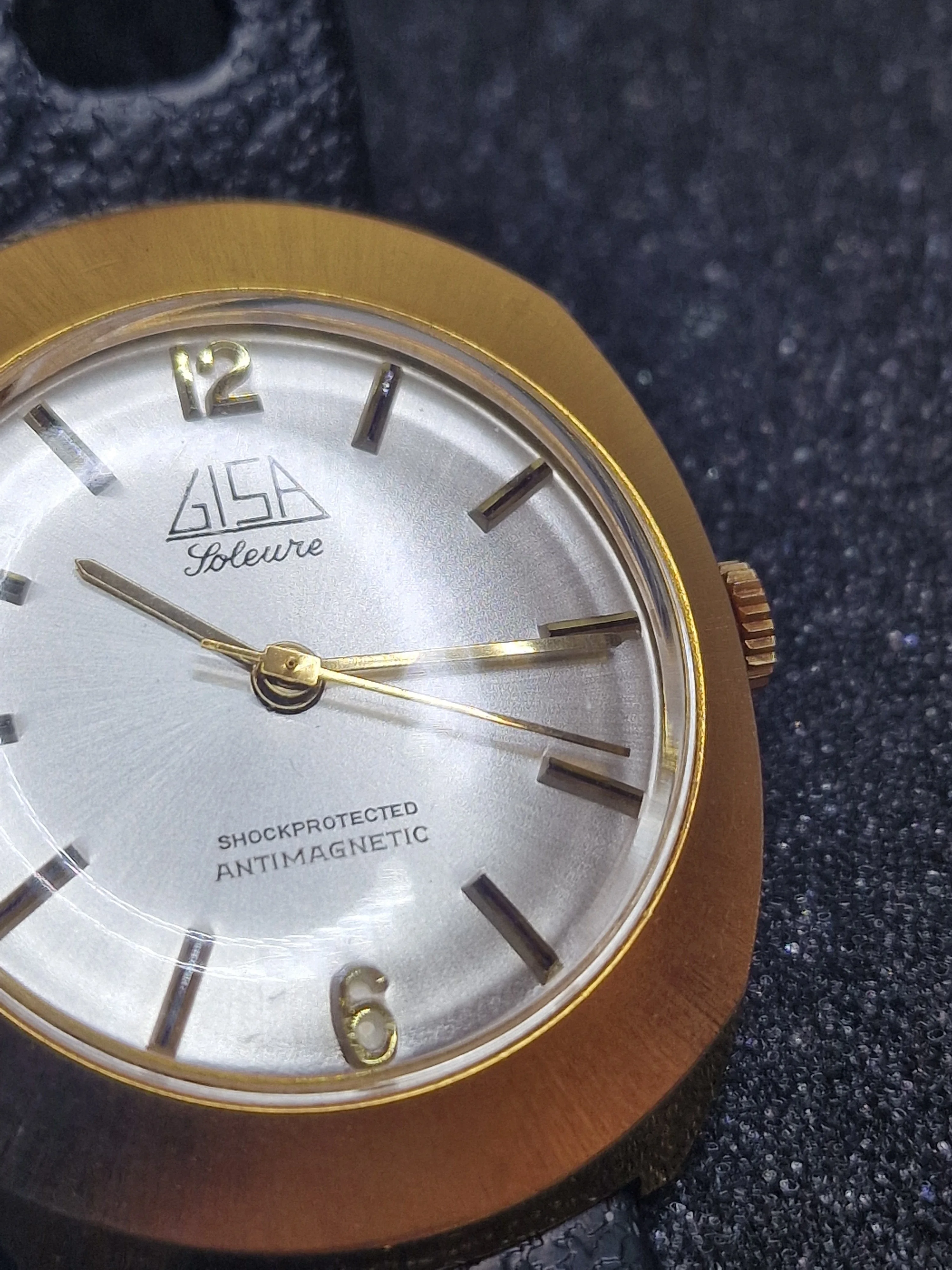 Unworn Vintage Watch "GISA Soleure" – Swiss Made, Hand-Wound, 1960s, Old Stock 6