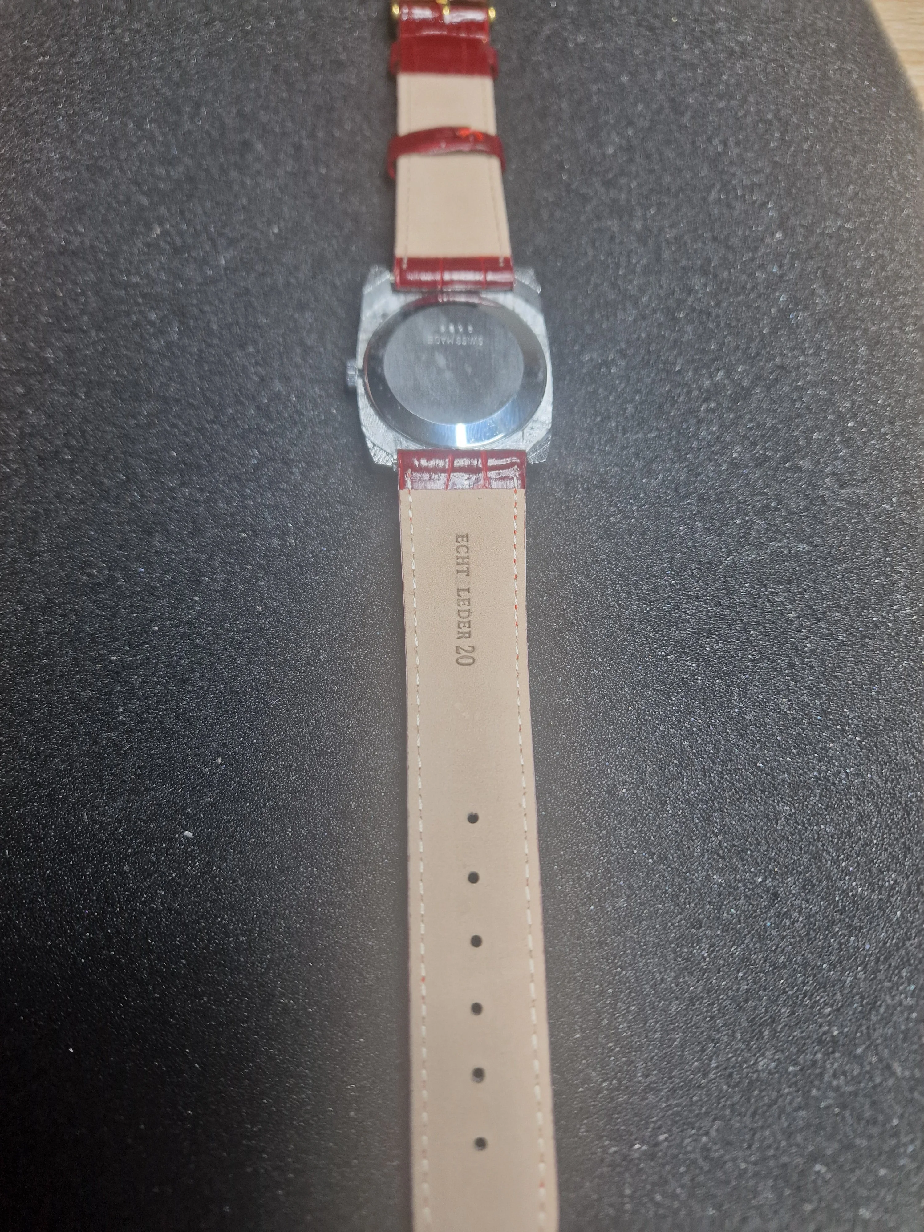 🕰️ Unworn Vintage Watch "Lincoln" – 17 Jewels, Hand-Wound, Steel Case, 32mm, Old Stock 6