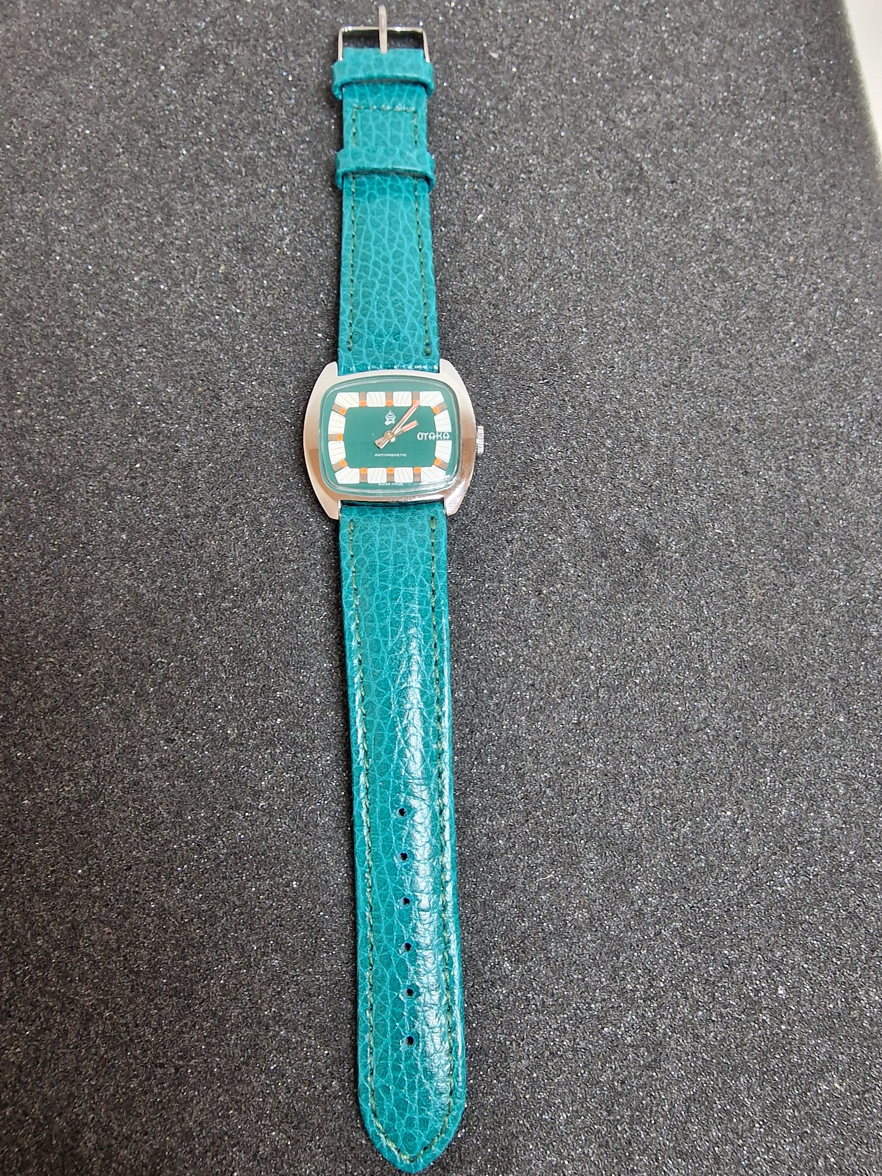 Unworn Vintage Watch "OTAKA" – Swiss Made for Japan, Hand-Wound, 1970s, Ultra Slim