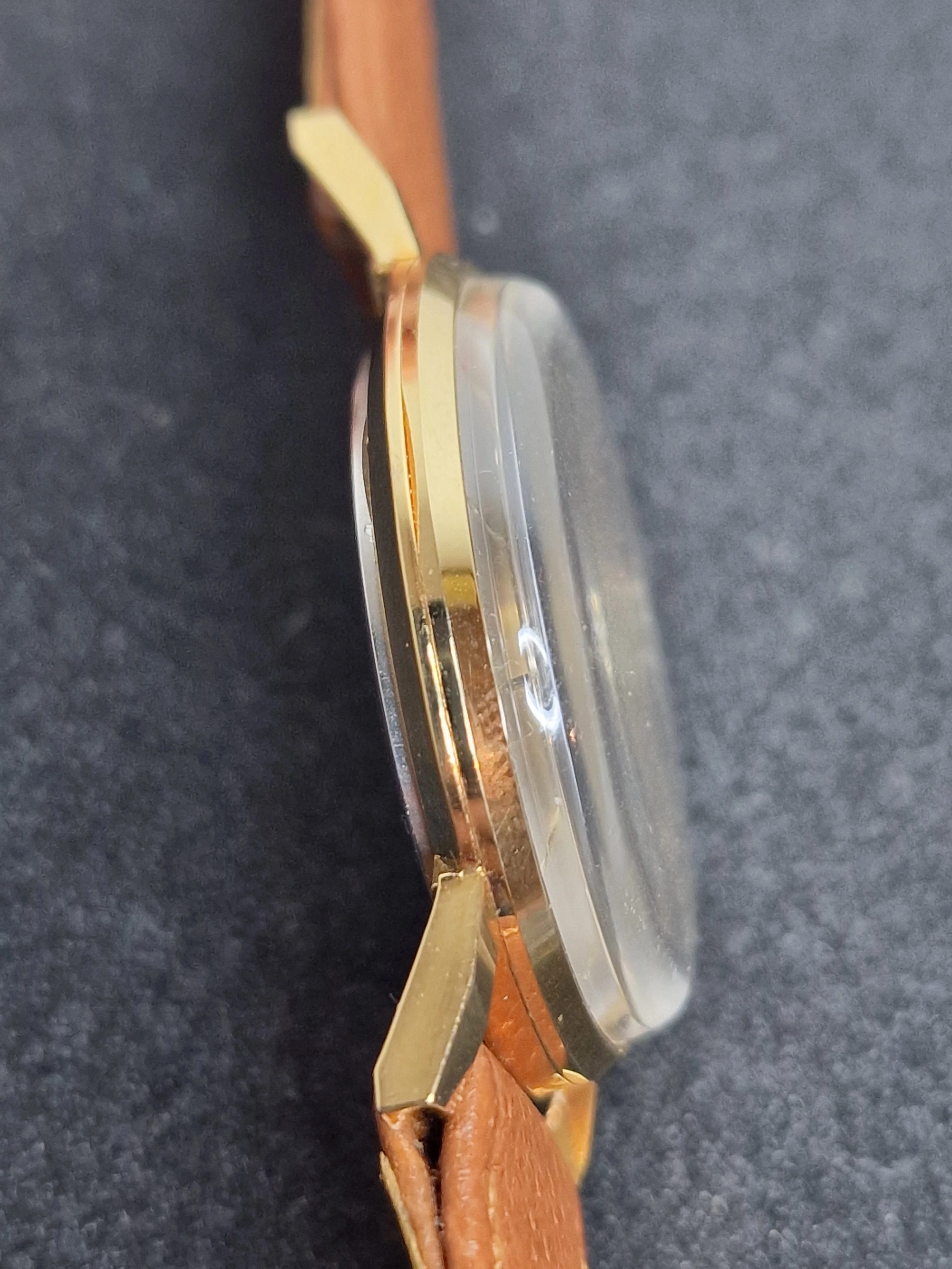 ⌚ Unworn Vintage Watch "SECRETARY" – Swiss Made | Hand-Wound | 50s/60s | Gold-Tone | NOS 3