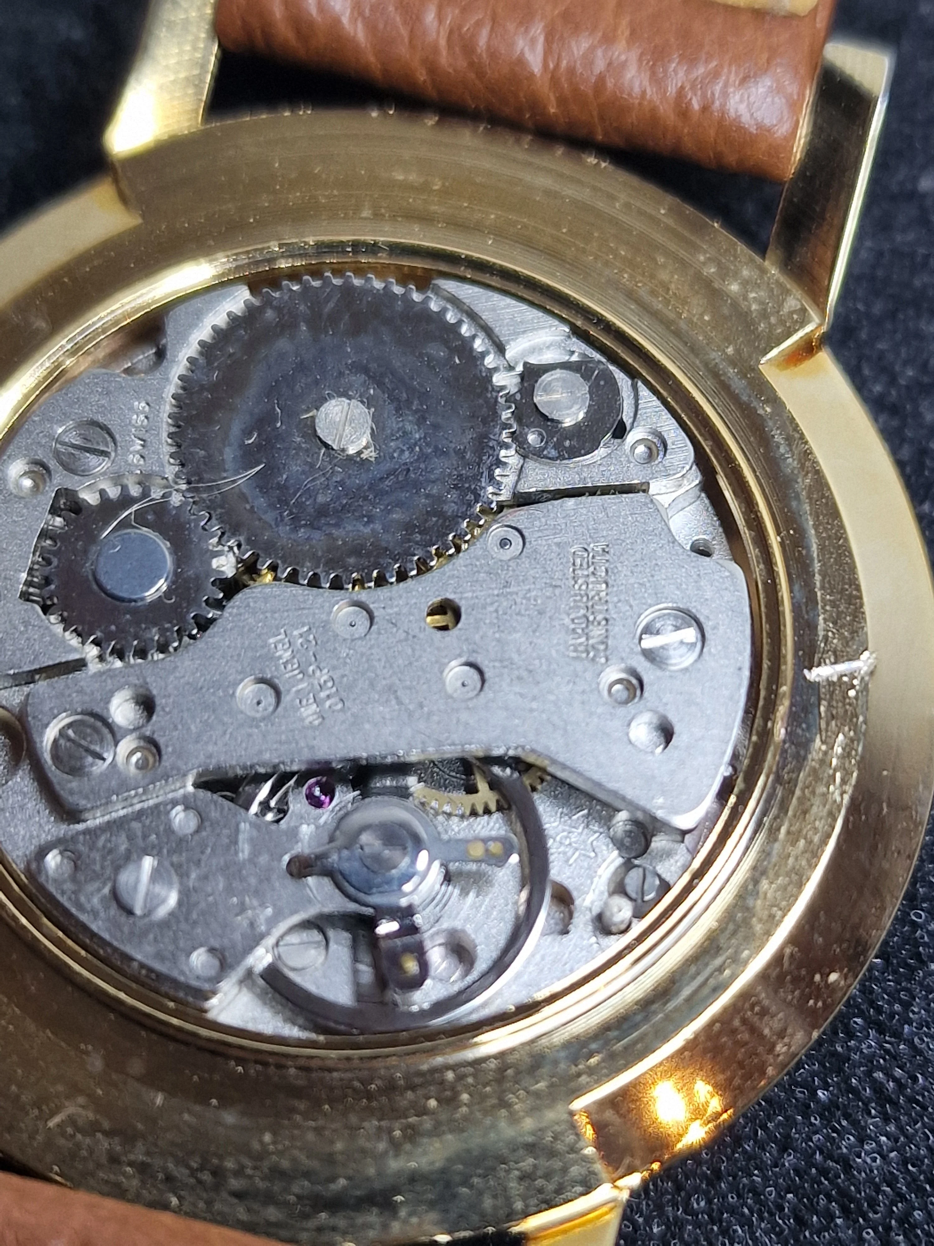 ⌚ Unworn Vintage Watch "SECRETARY" – Swiss Made | Hand-Wound | 50s/60s | Gold-Tone | NOS 7