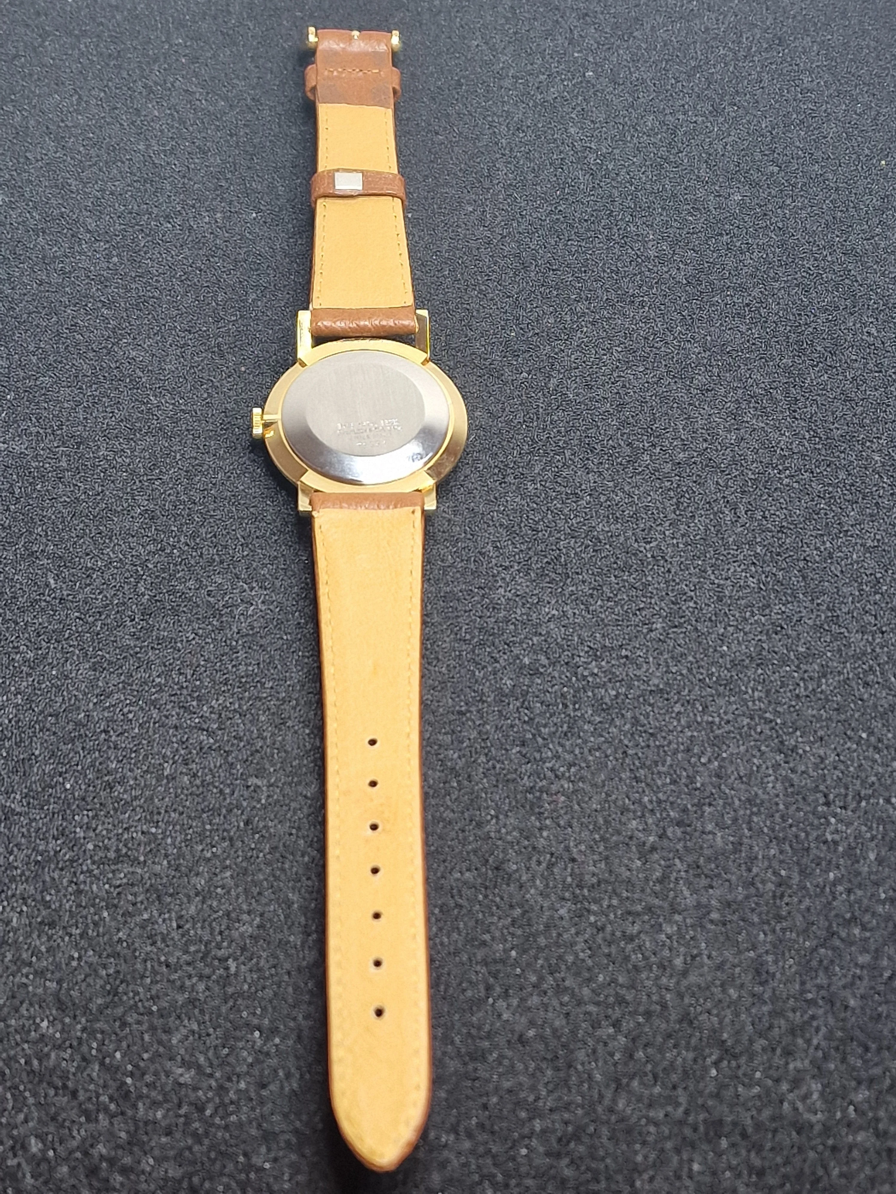 ⌚ Unworn Vintage Watch "SECRETARY" – Swiss Made | Hand-Wound | 50s/60s | Gold-Tone | NOS 10