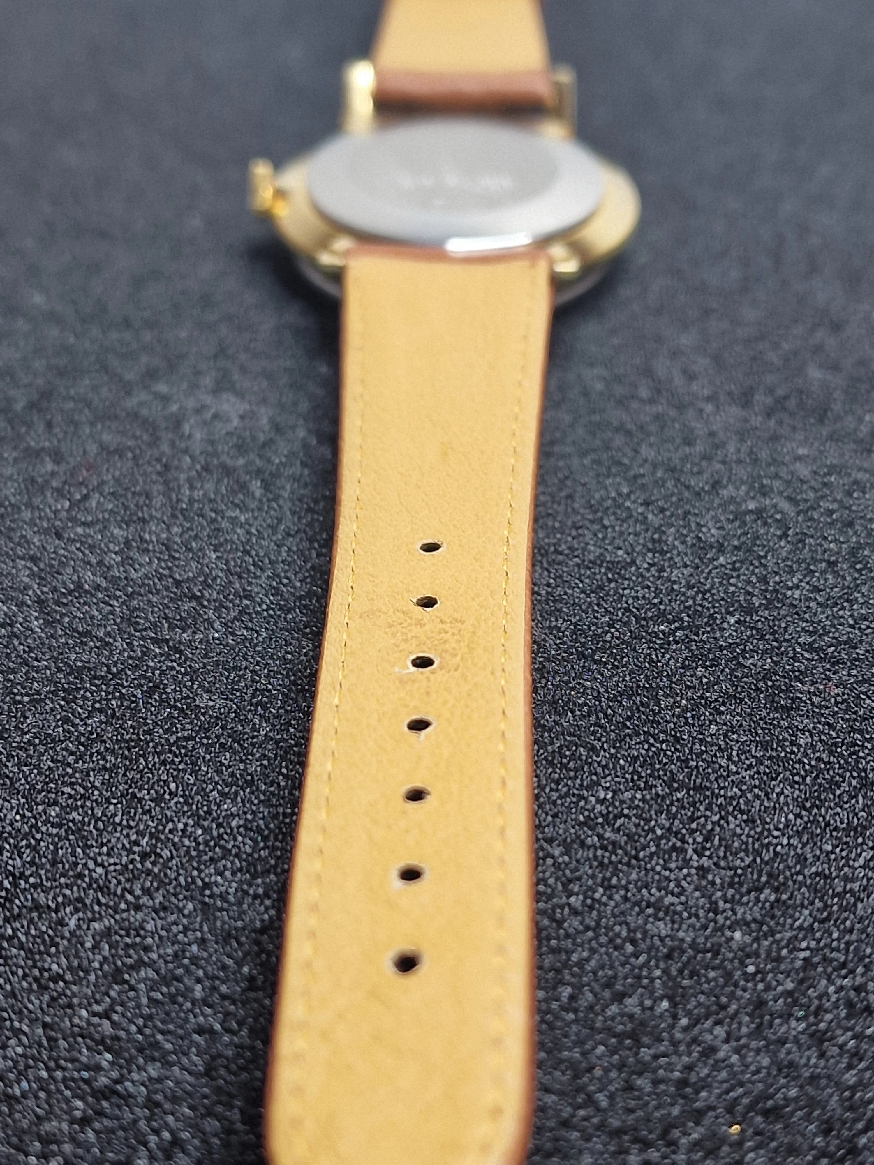 ⌚ Unworn Vintage Watch "SECRETARY" – Swiss Made | Hand-Wound | 50s/60s | Gold-Tone | NOS 11