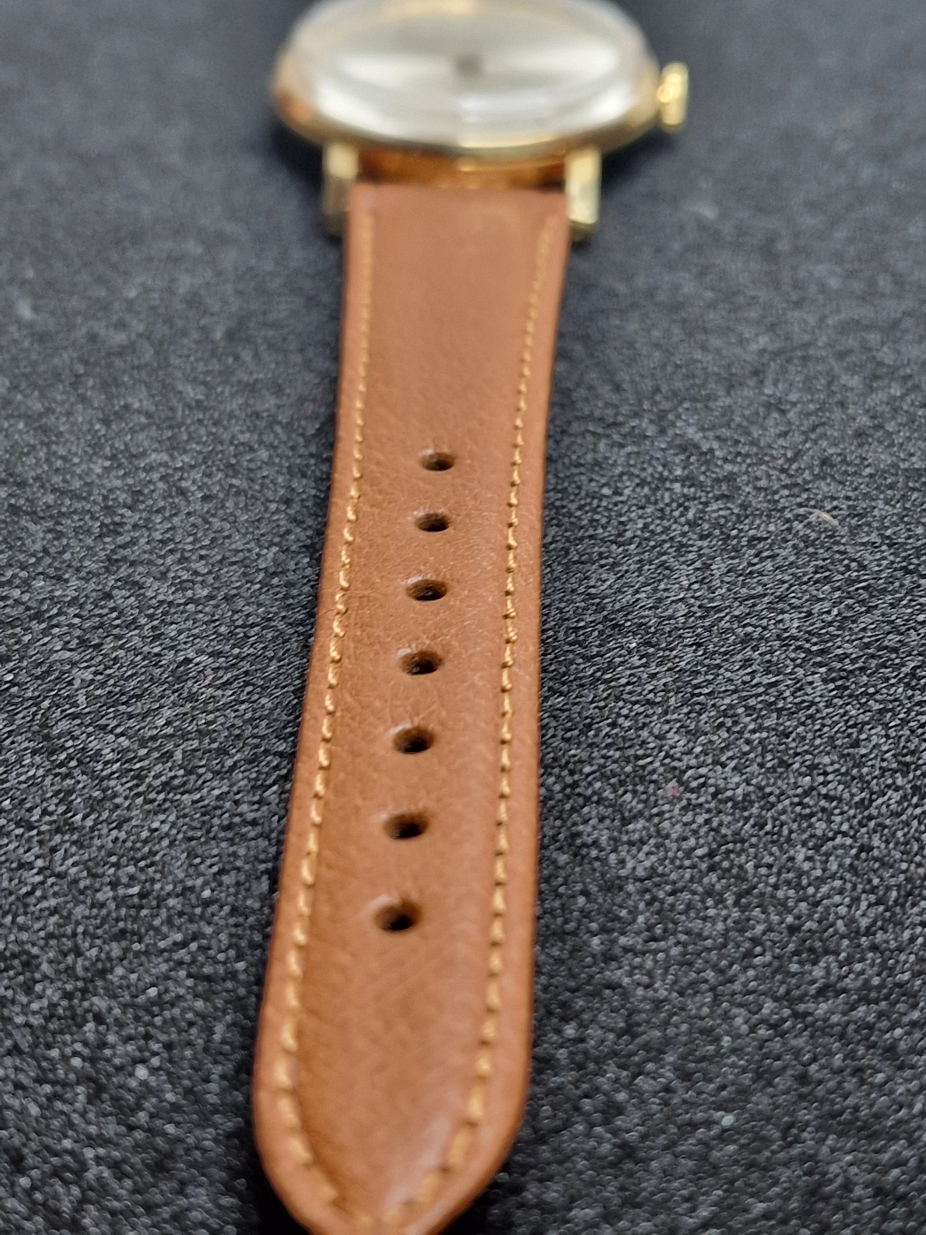 ⌚ Unworn Vintage Watch "SECRETARY" – Swiss Made | Hand-Wound | 50s/60s | Gold-Tone | NOS 12