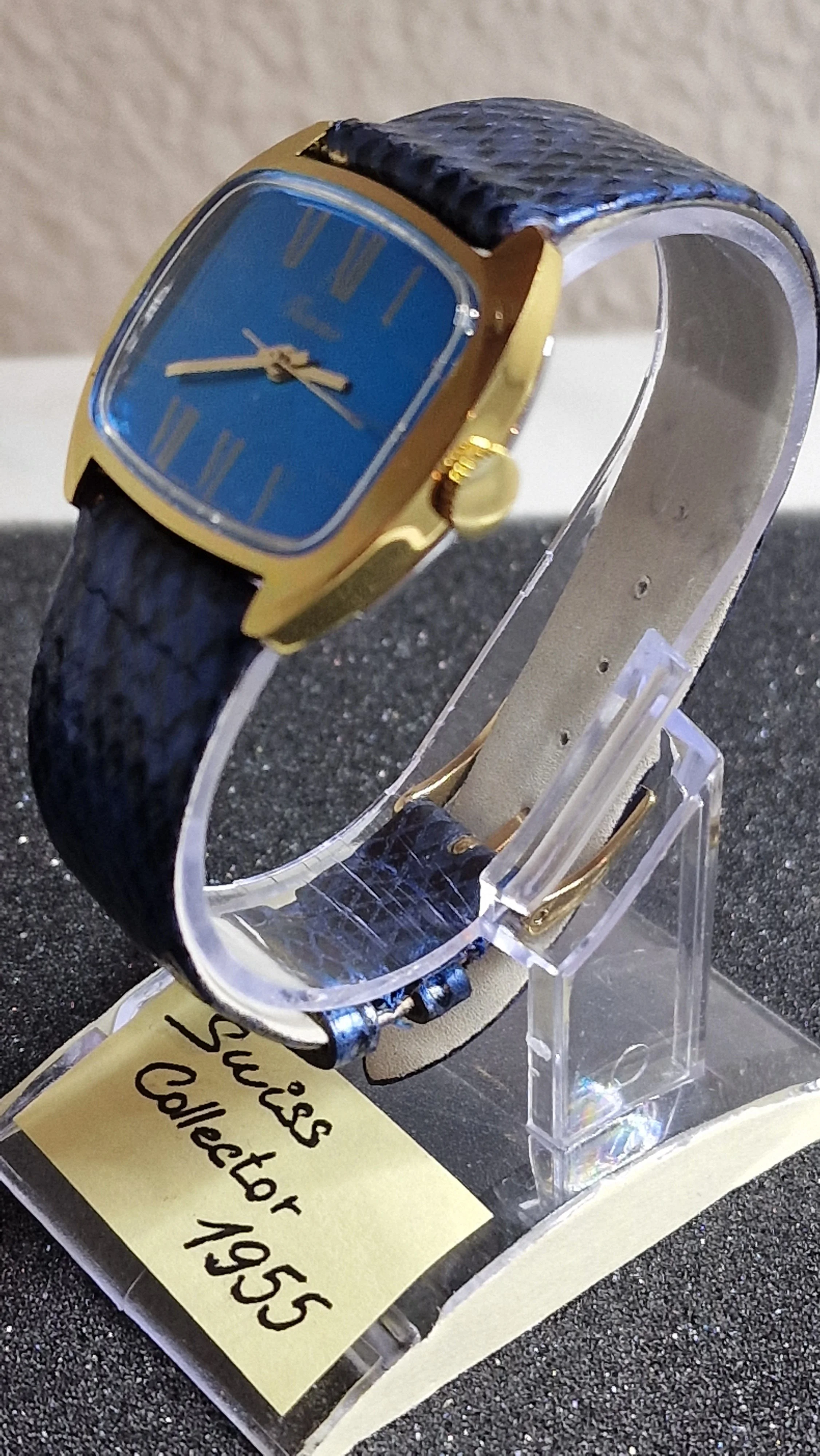 Unworn Vintage Watch "TIAnO" – Swiss Made for Japan, 80s/90s, Hand-Wound, Super Flat 2