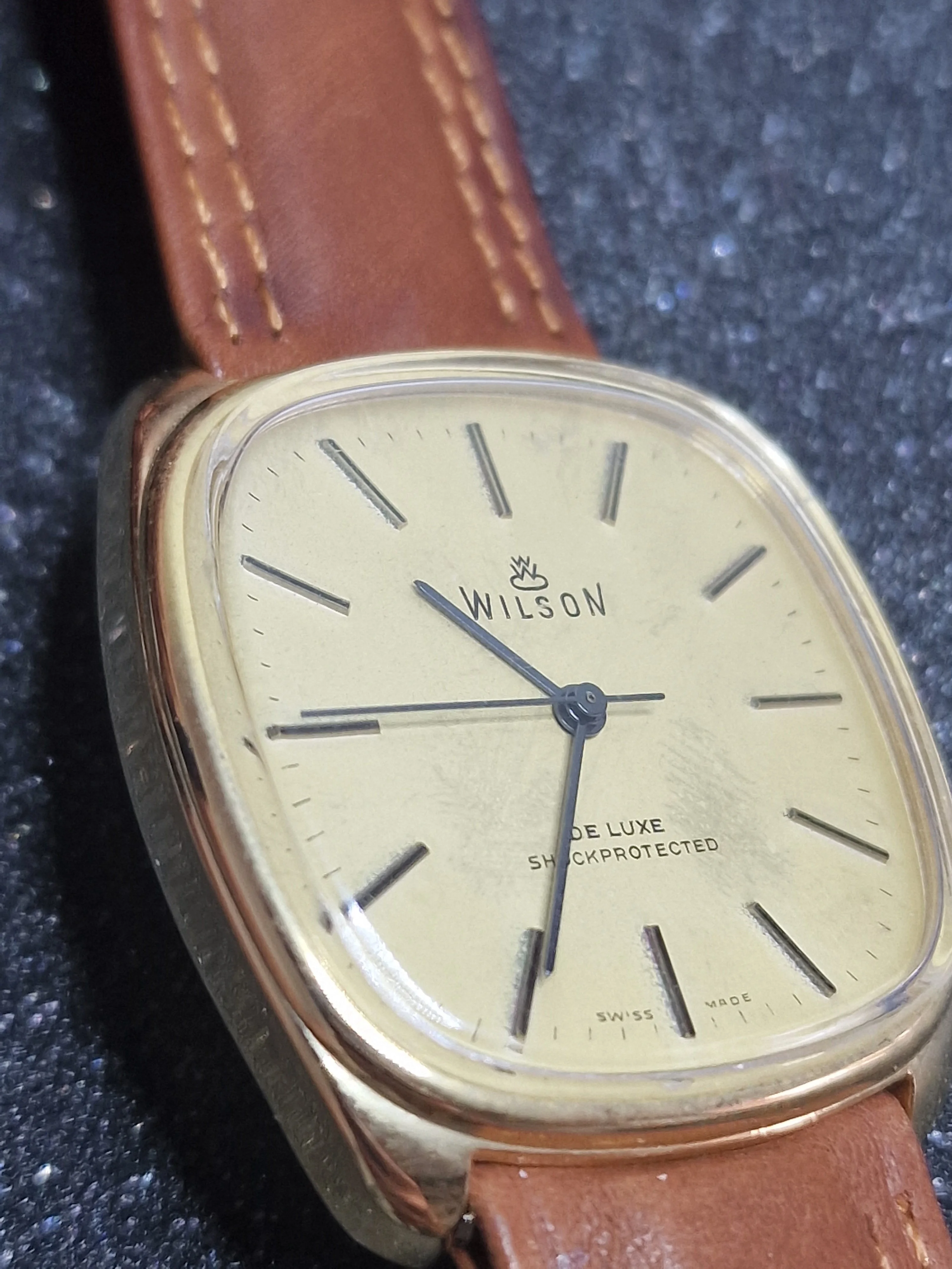 Unworn Vintage Watch "WILSON" – Swiss Made, Hand-Wound, 1960s, Old Stock 4