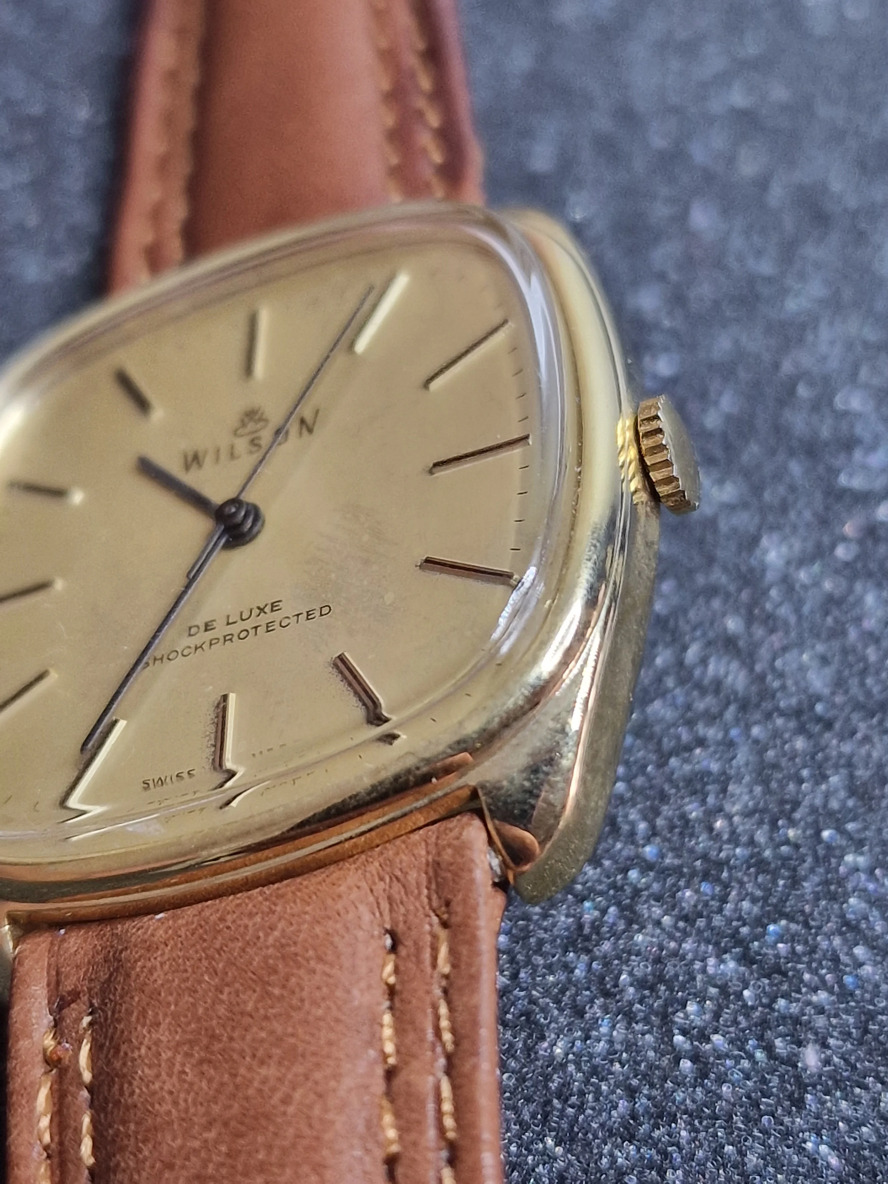 Unworn Vintage Watch "WILSON" – Swiss Made, Hand-Wound, 1960s, Old Stock 6