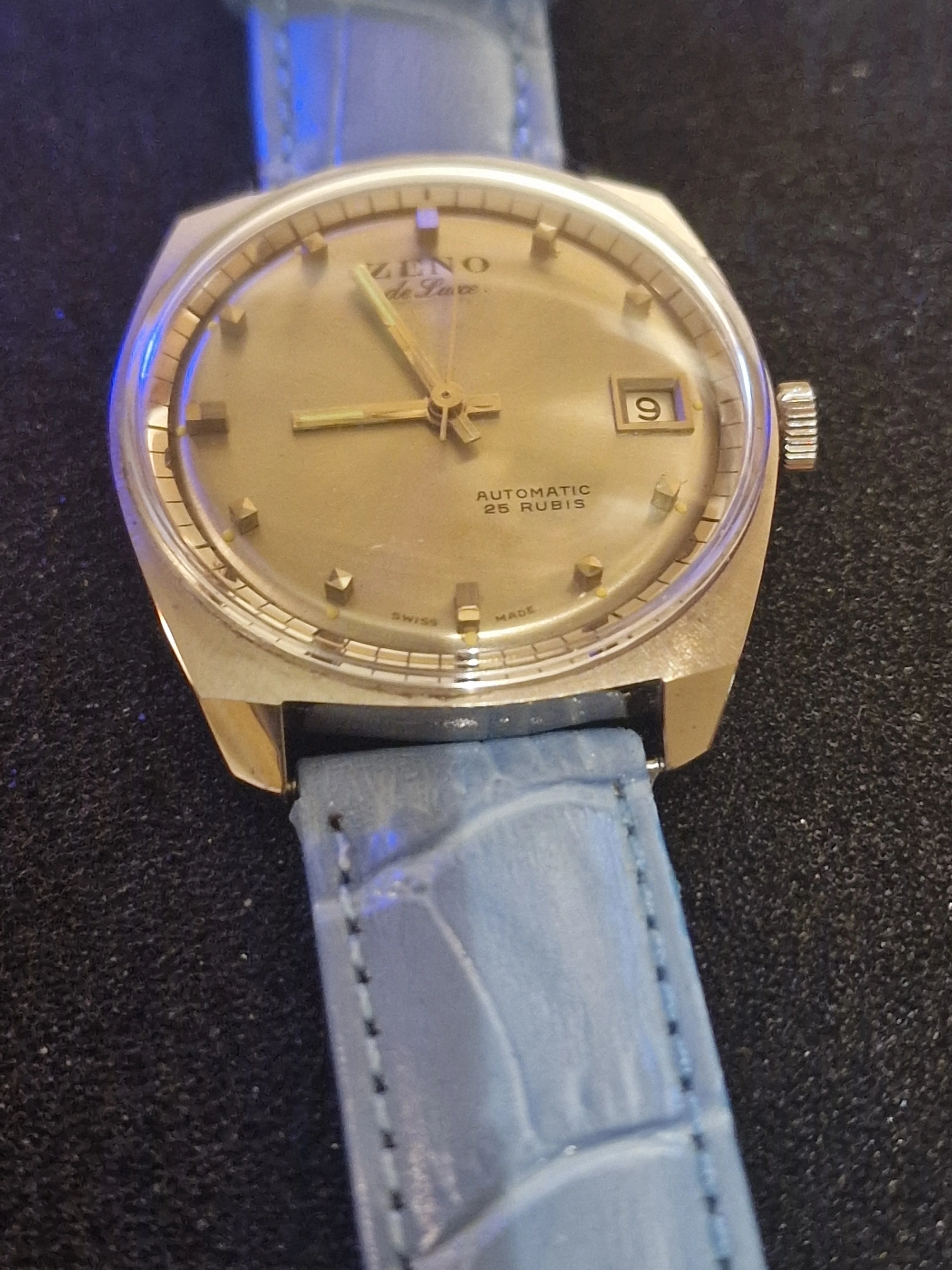 Unworn Vintage Watch, with Hand-Wound Movement - from Zeno Basel 9