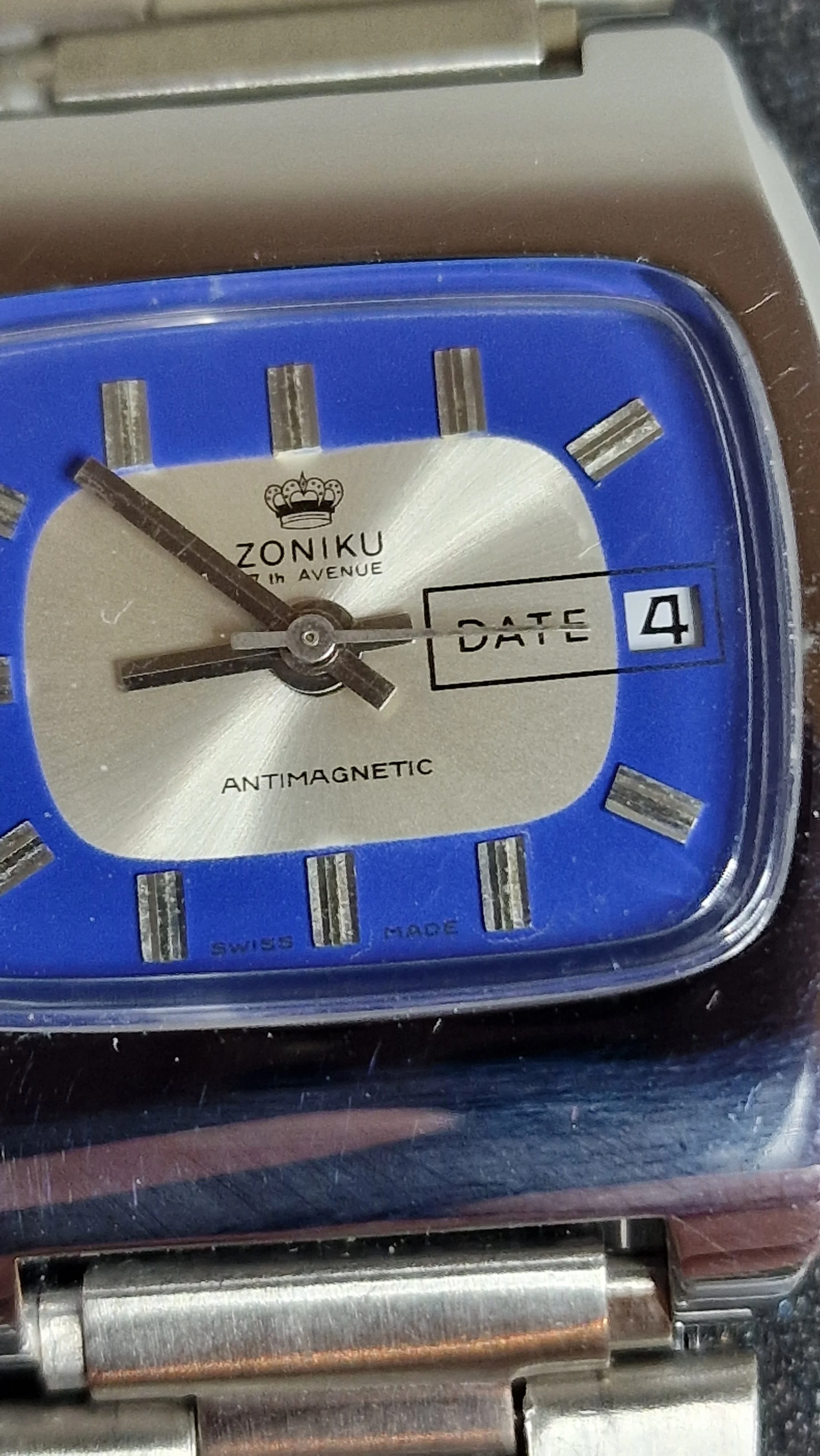 Unworn Vintage Watch "ZONIKU" – Swiss Made, Hand-Wound, 1960s or Older, Old Stock 8