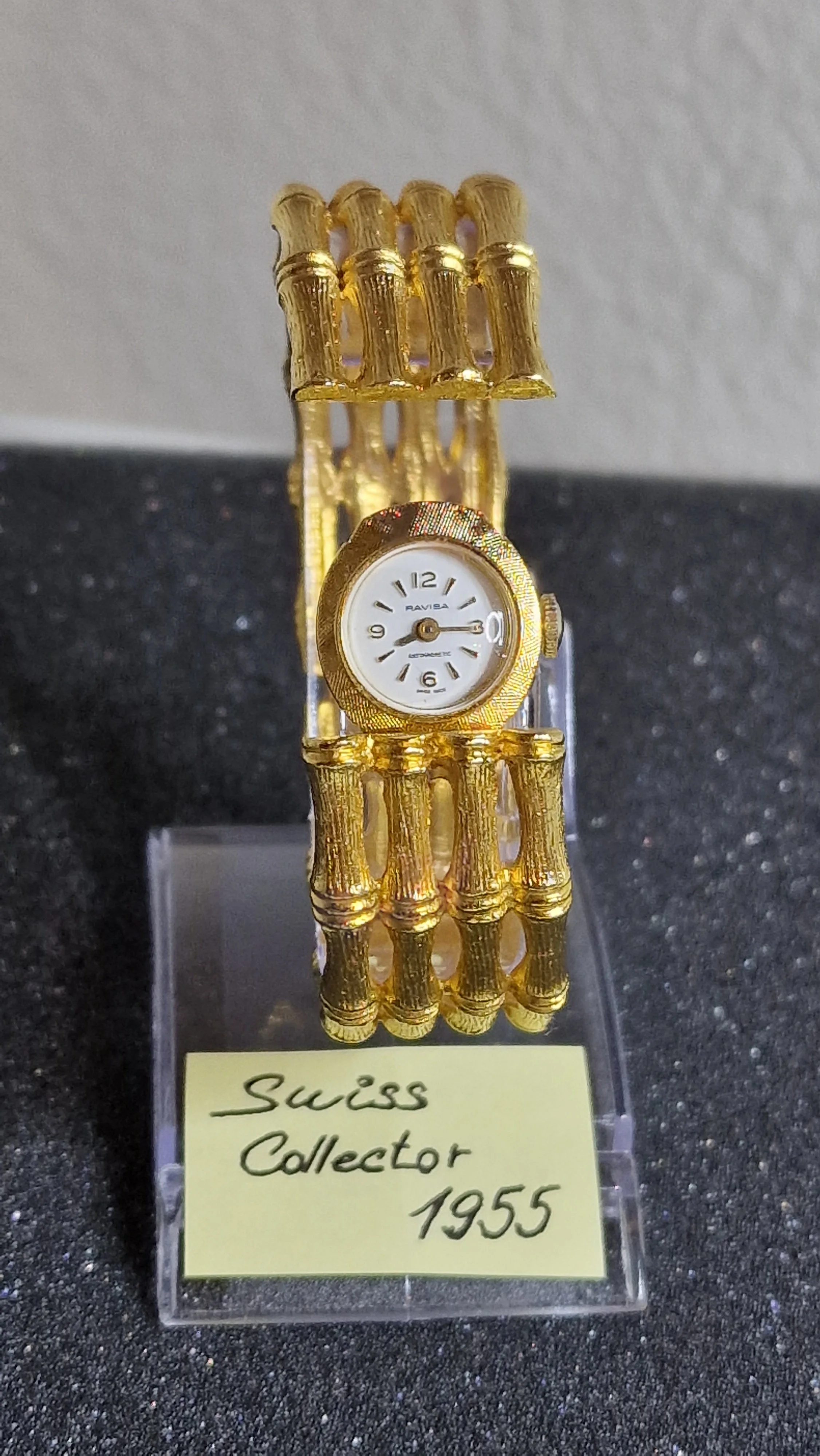 Unworn Vintage Women’s Clasp Watch "RAVISA" – Swiss Made, Hand-Wound, Late 1970s 5
