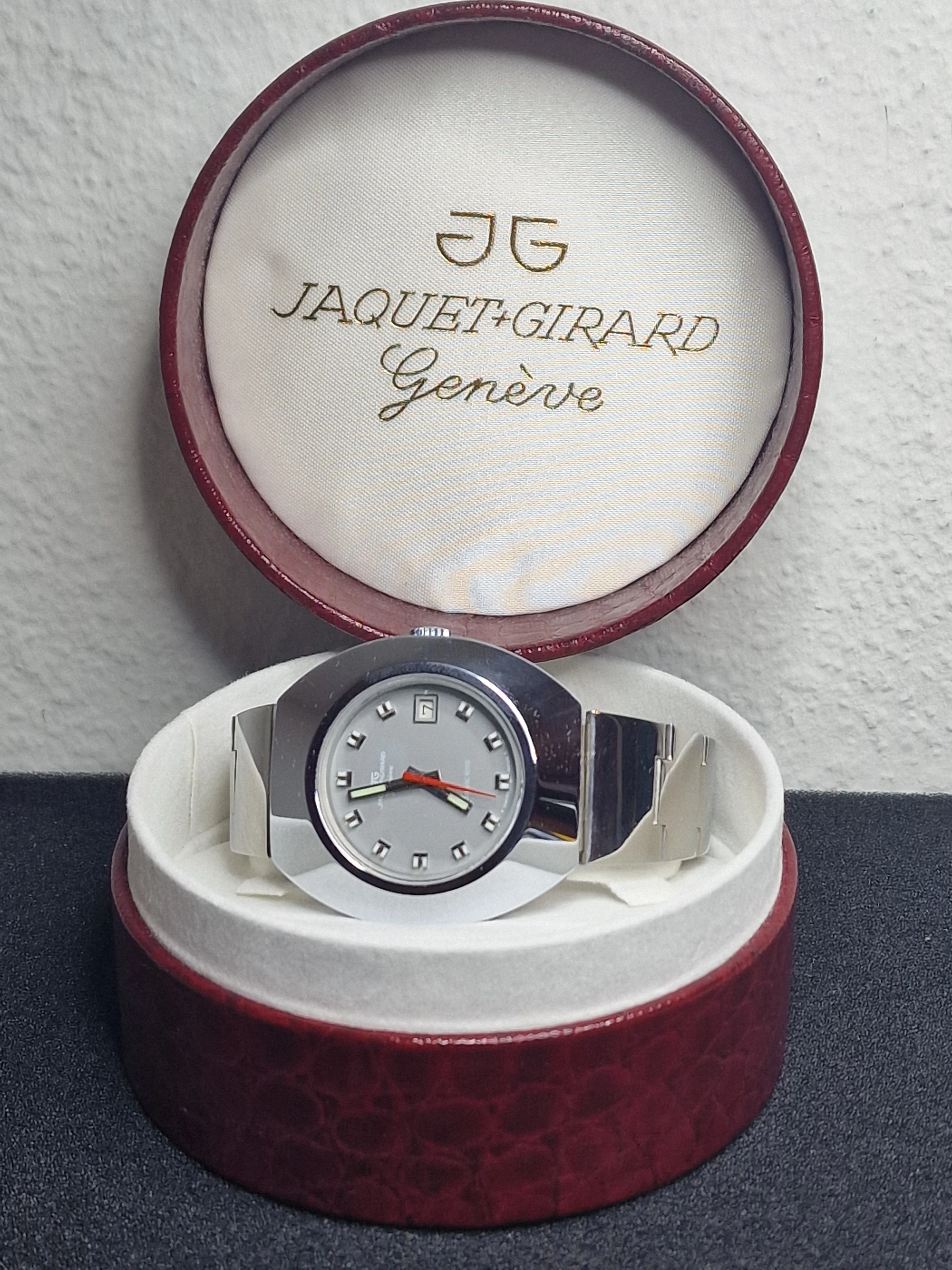 ⌚ High-Quality Vintage Diver’s Watch – Jaquet Girard “Airvac 6000” | Automatic | Swiss Made | NOS | 1960s/70s 1