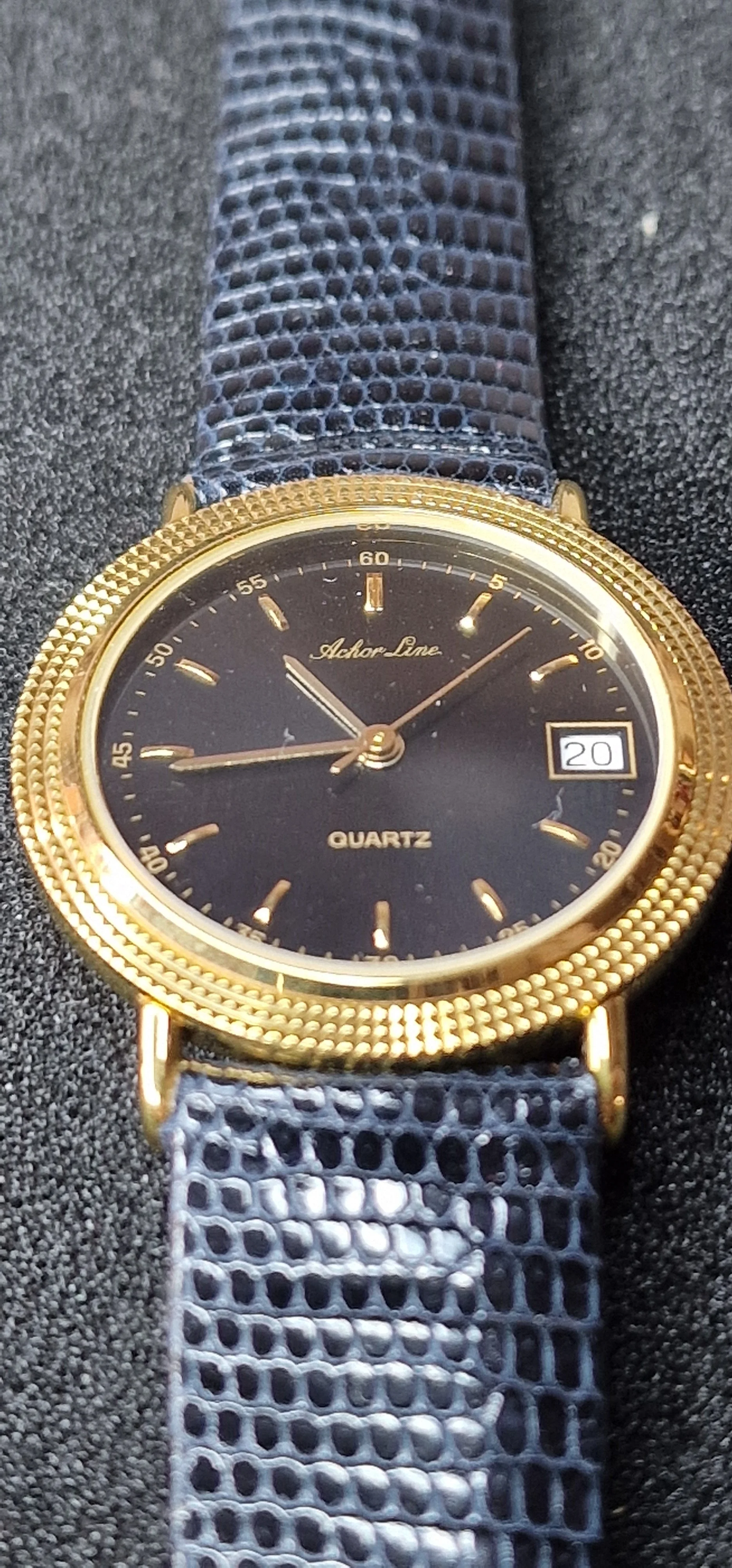 Vintage 80s/90s Quartz Watch "ANCHOR LINE" – 7 Jewels, 31mm, New Battery, Unworn 9