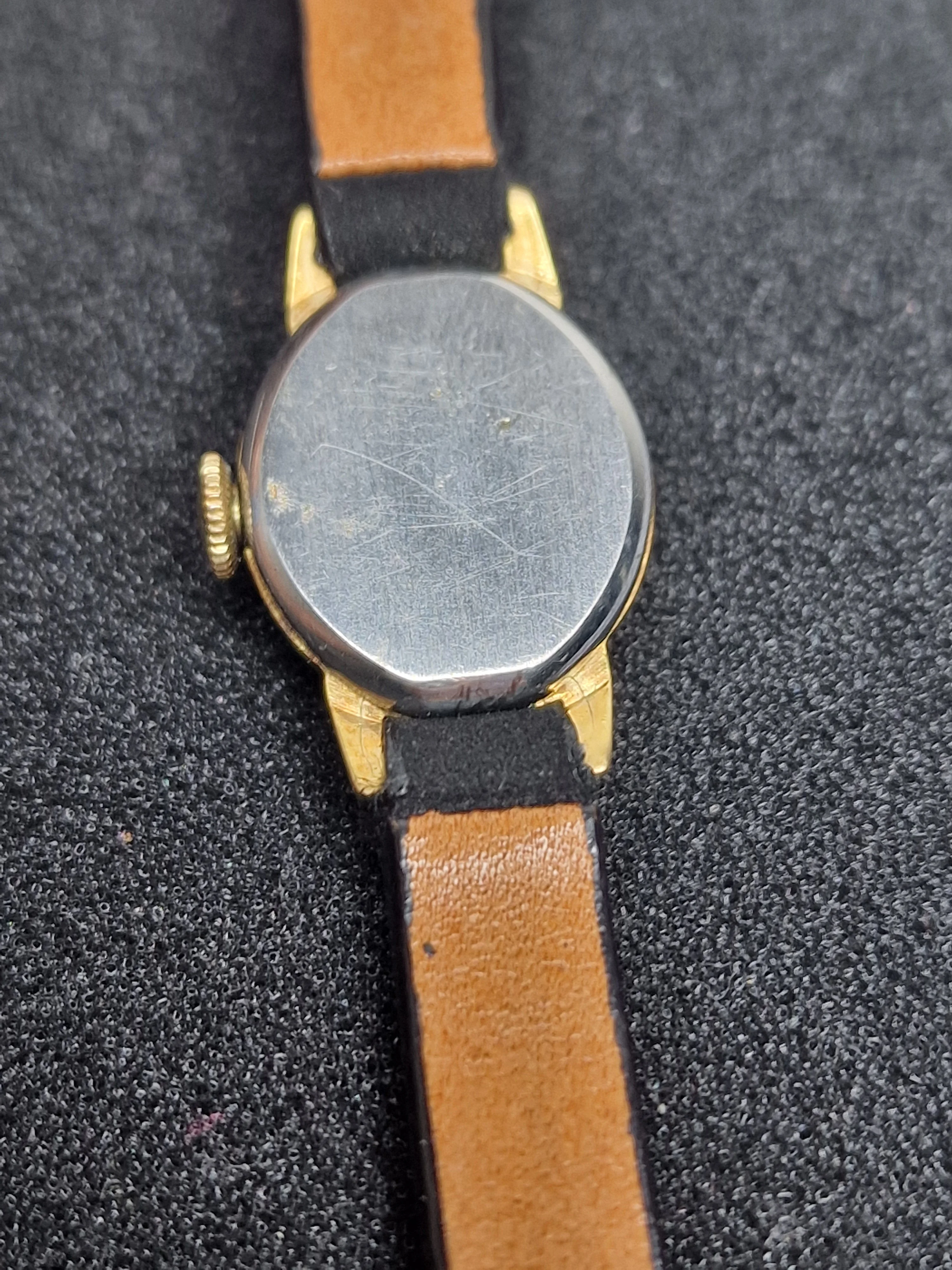 💎 Vintage EFFEM Watch – 17 Jewels | Incabloc | Gold-Plated | Art Deco Style | 15mm 6