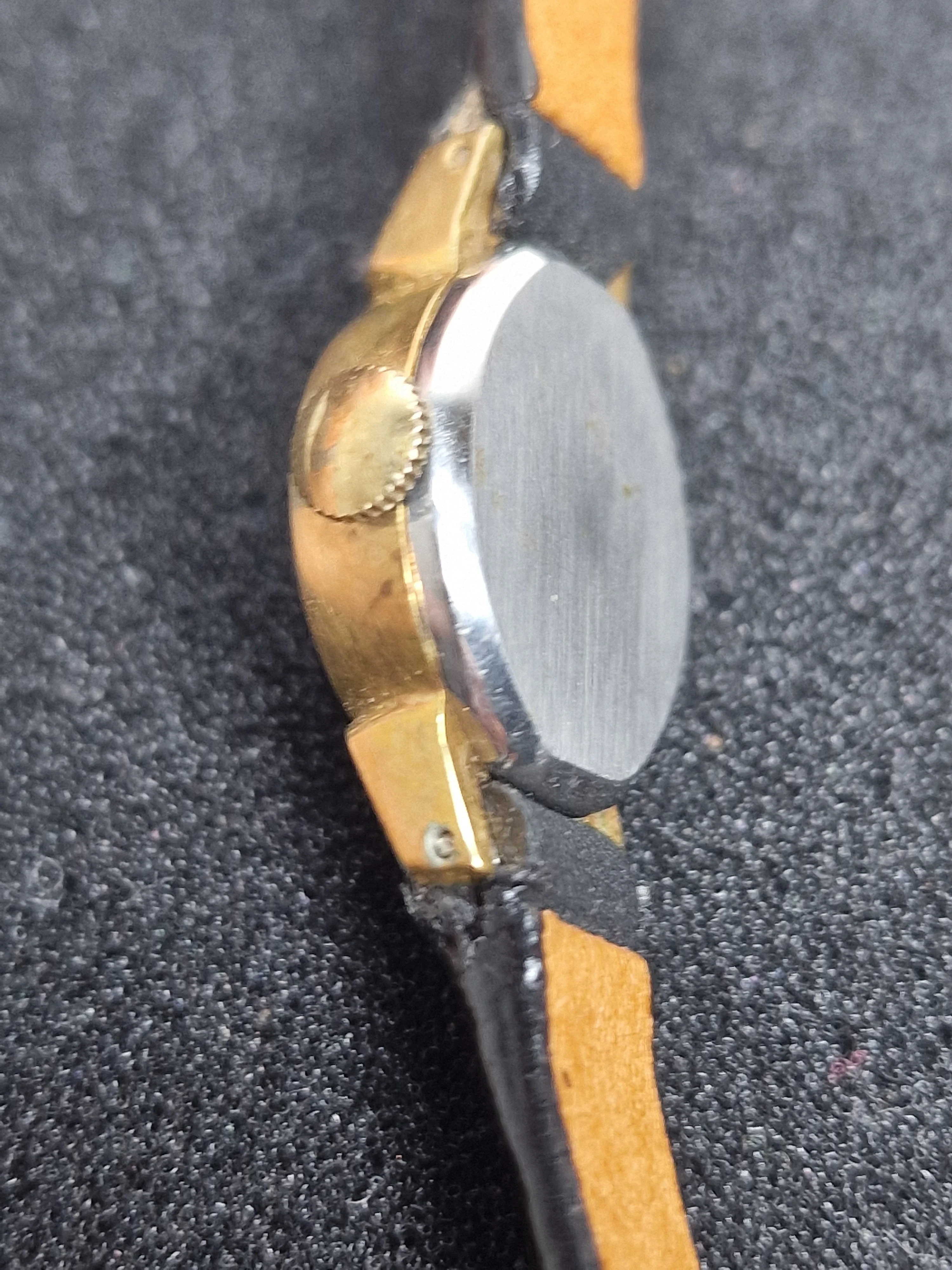 💎 Vintage EFFEM Watch – 17 Jewels | Incabloc | Gold-Plated | Art Deco Style | 15mm 7