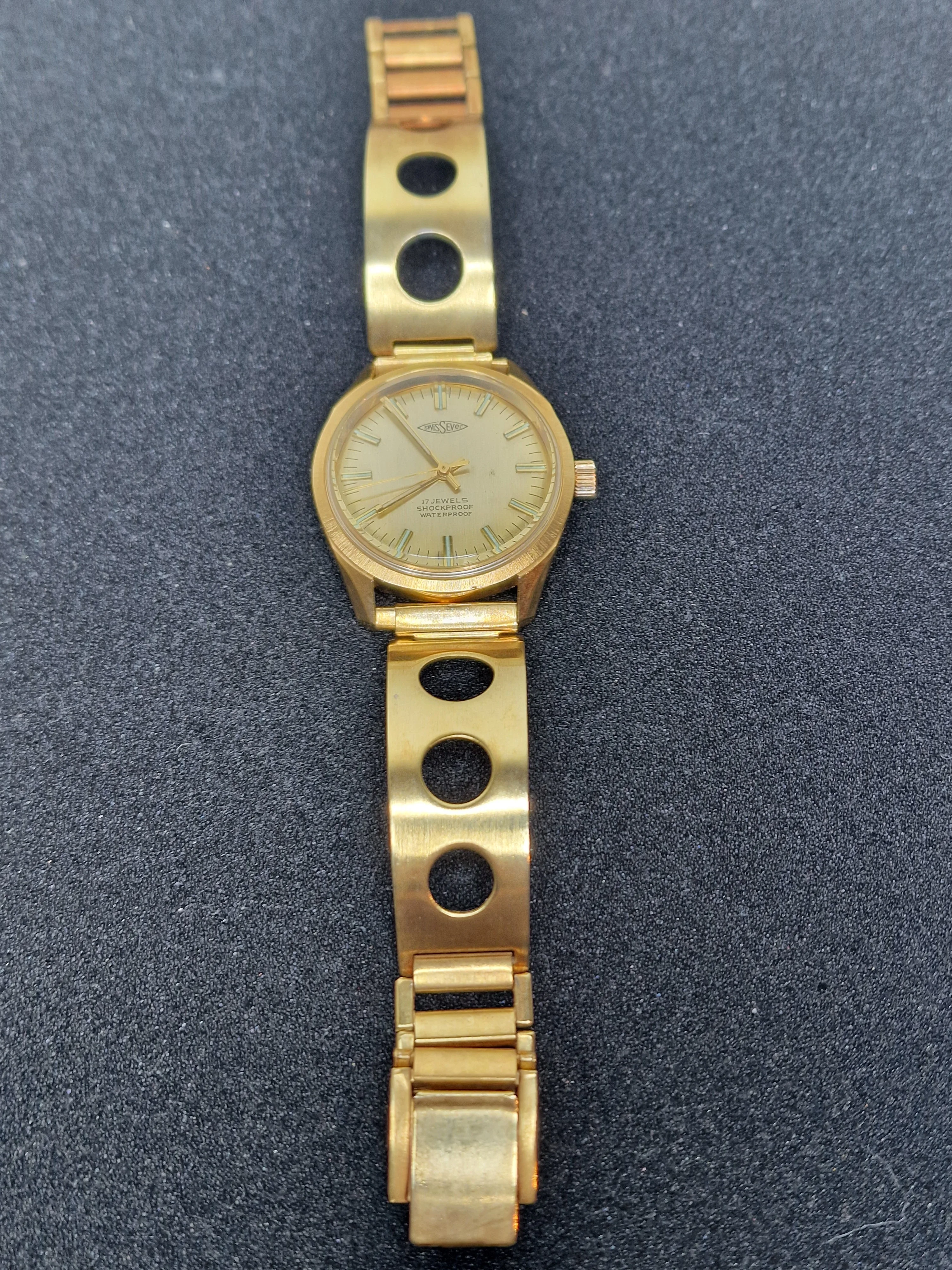 Vintage Watch – SWISSEVER – Hand-Wound – Swiss Made – 1960s – NOS 7
