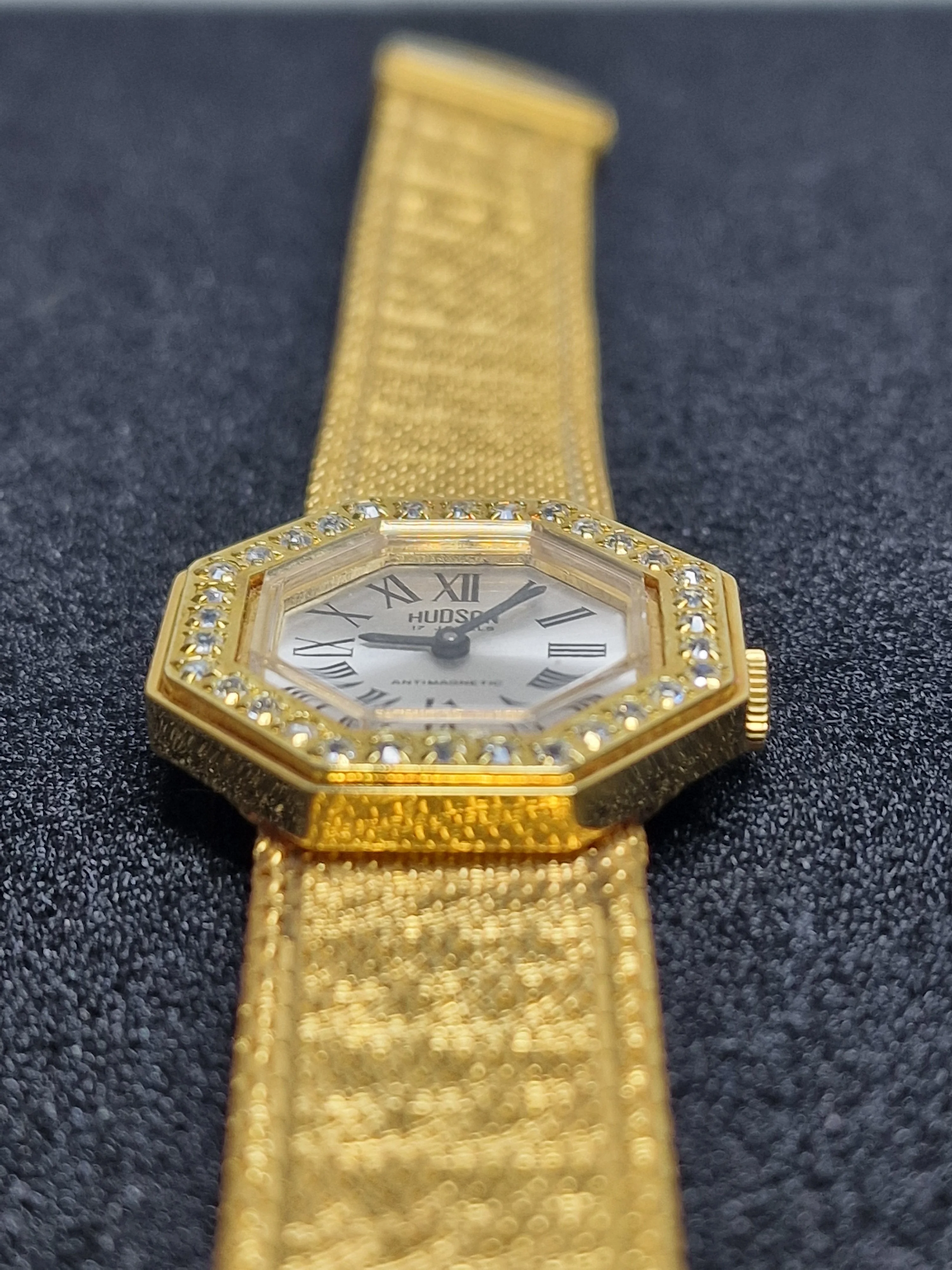 💎 Vintage Ladies’ Jewelry Watch – HUDSON | Hand-Wound | Late 1960s | Gisiger Grender Son | Swiss Made | NOS 5