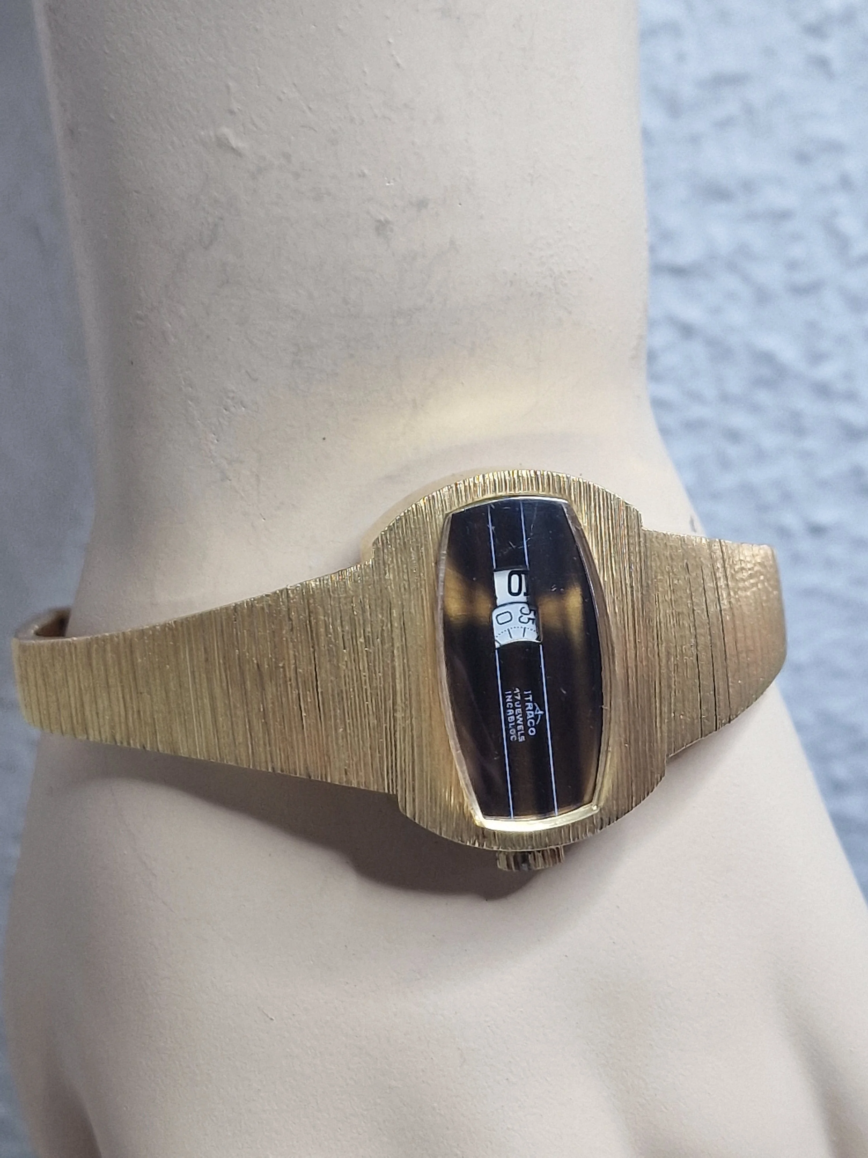 ⌚ Vintage ITRACO "Digital" Hand-Wound Watch | 60s/70s | Swiss Made | NOS 2