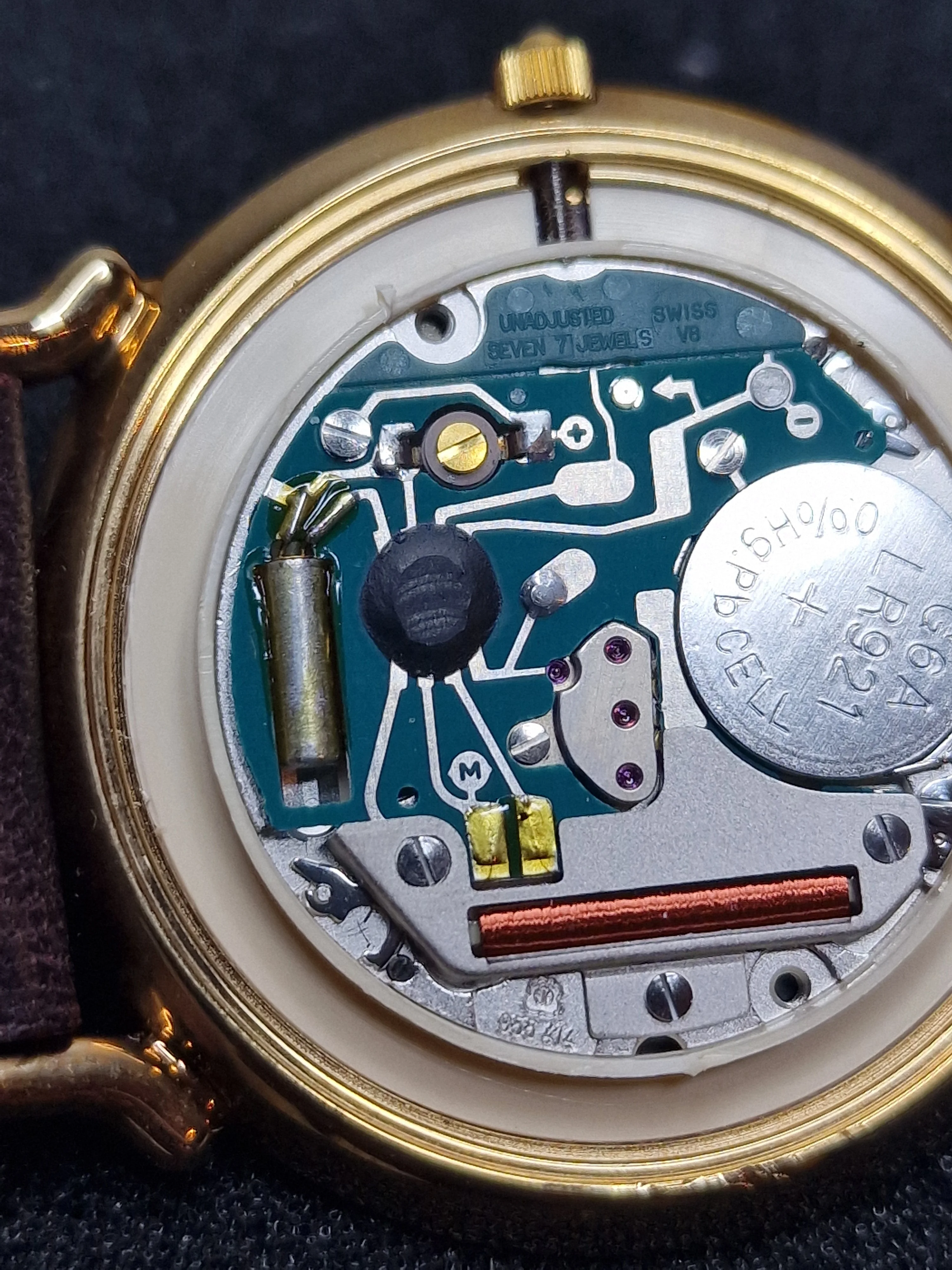 Vintage Men’s Watch – JAGUAR – Quartz ETA Movement – Swiss Made – 1980s – 35 x 41mm 7