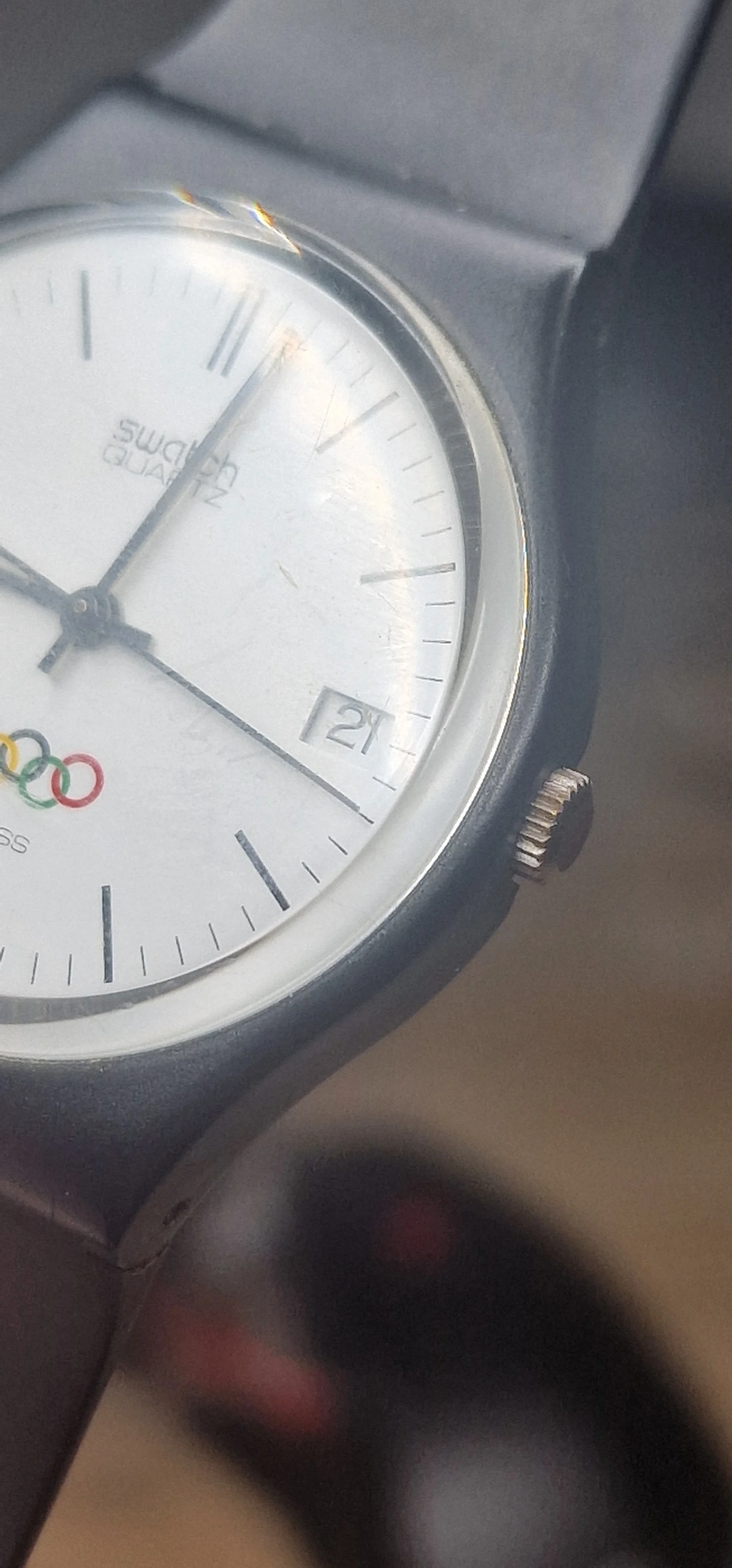 Vintage Swatch Special Olympic Quartz Watch – 1987 – Rare Collector’s Item - 12