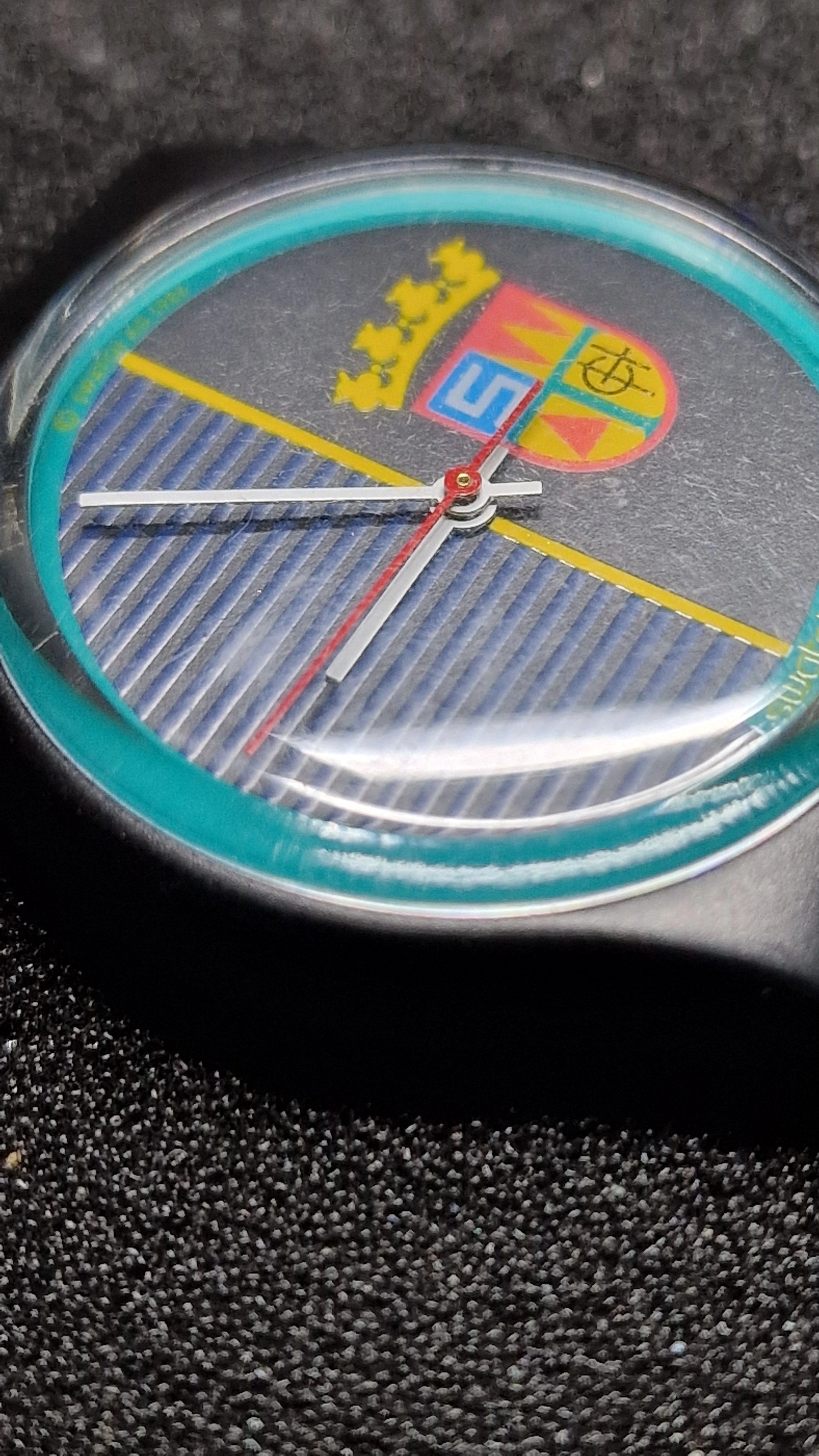 Vintage Swatch Originals “SIR” GB111 AG1986 7