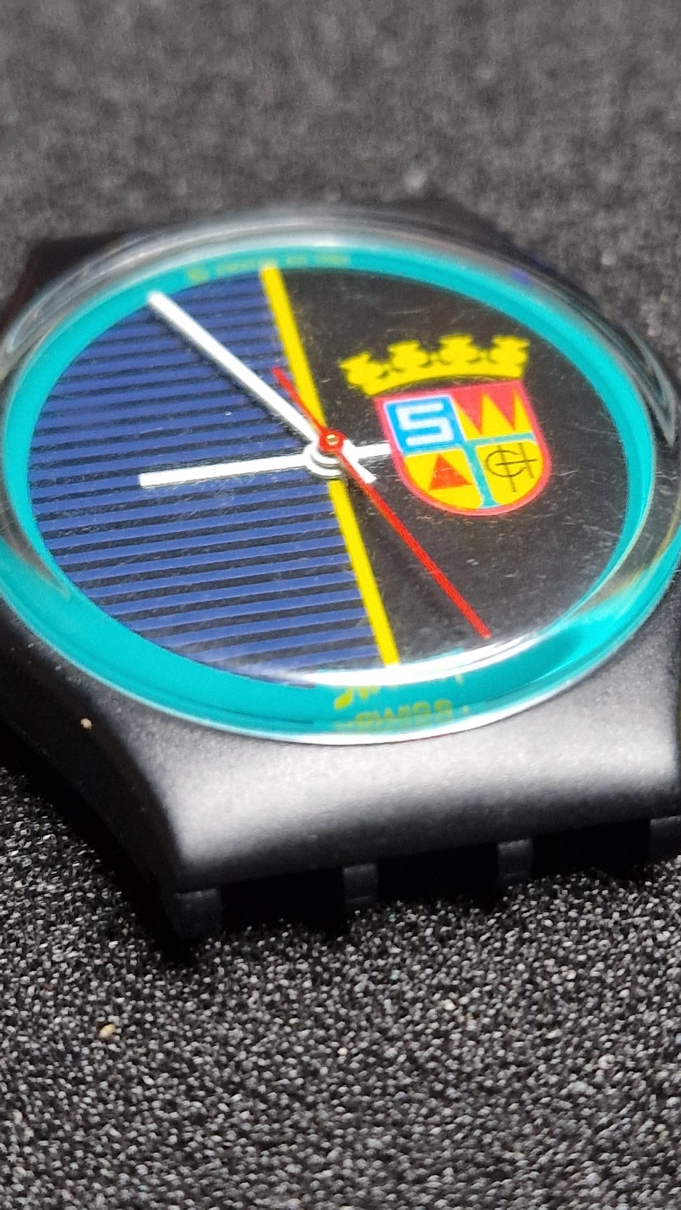 Vintage Swatch Originals “SIR” GB111 AG1986 9