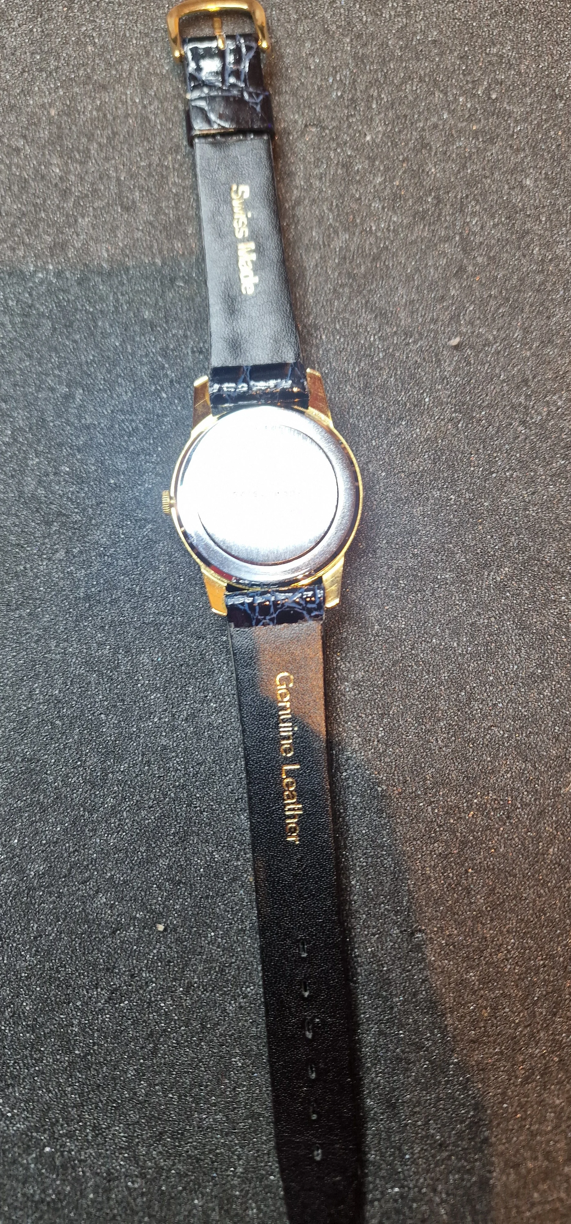Vintage Watch "F.H.B." – Swiss Made, 1950s/60s, Hand-Wound, Unworn Old Stock 14