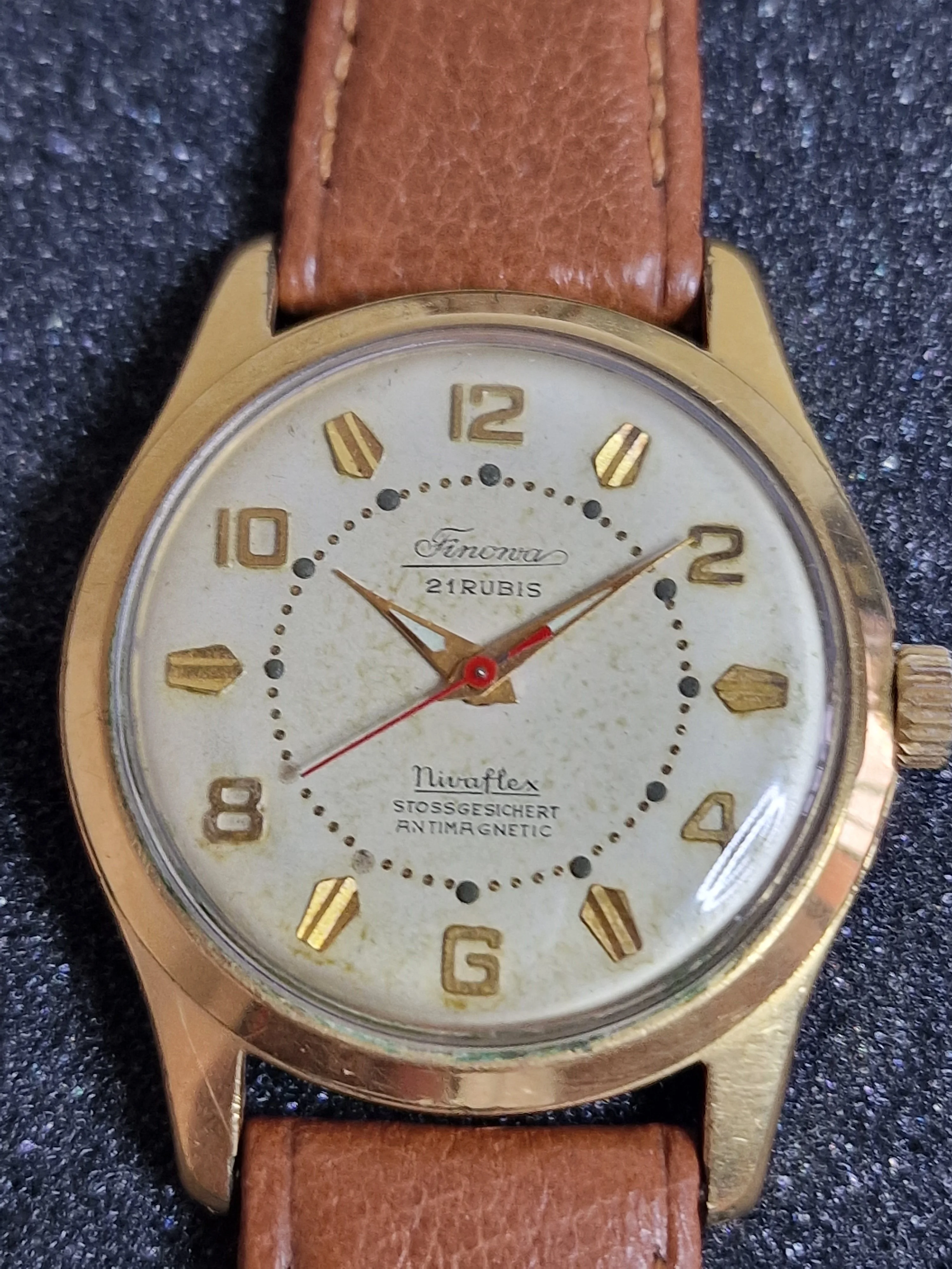Vintage Watch "Timonova" – 50s/60s, Hand-Wound, 20 Micron Gold-Plated, Tested 2