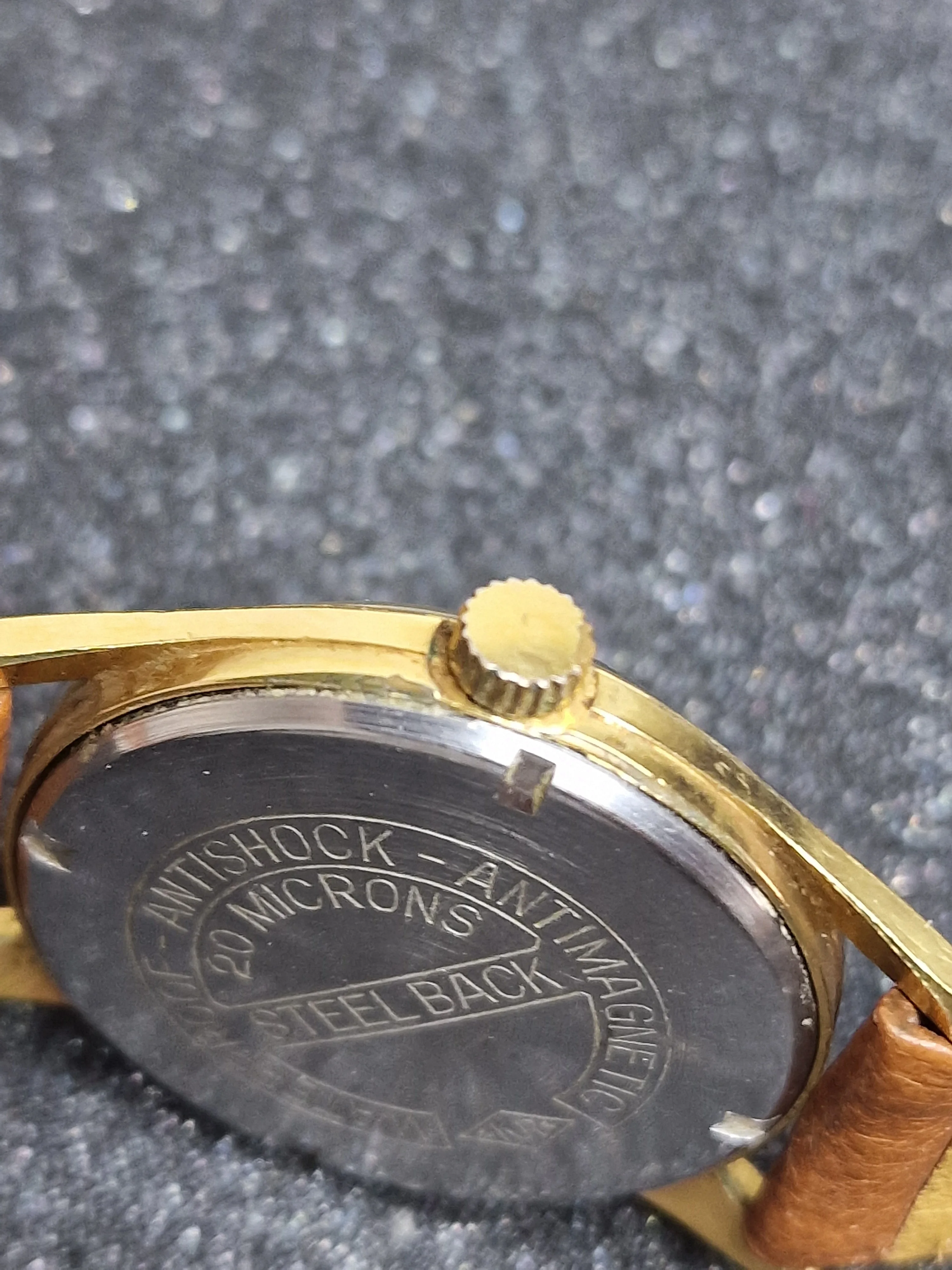 Vintage Watch "Timonova" – 50s/60s, Hand-Wound, 20 Micron Gold-Plated, Tested 14