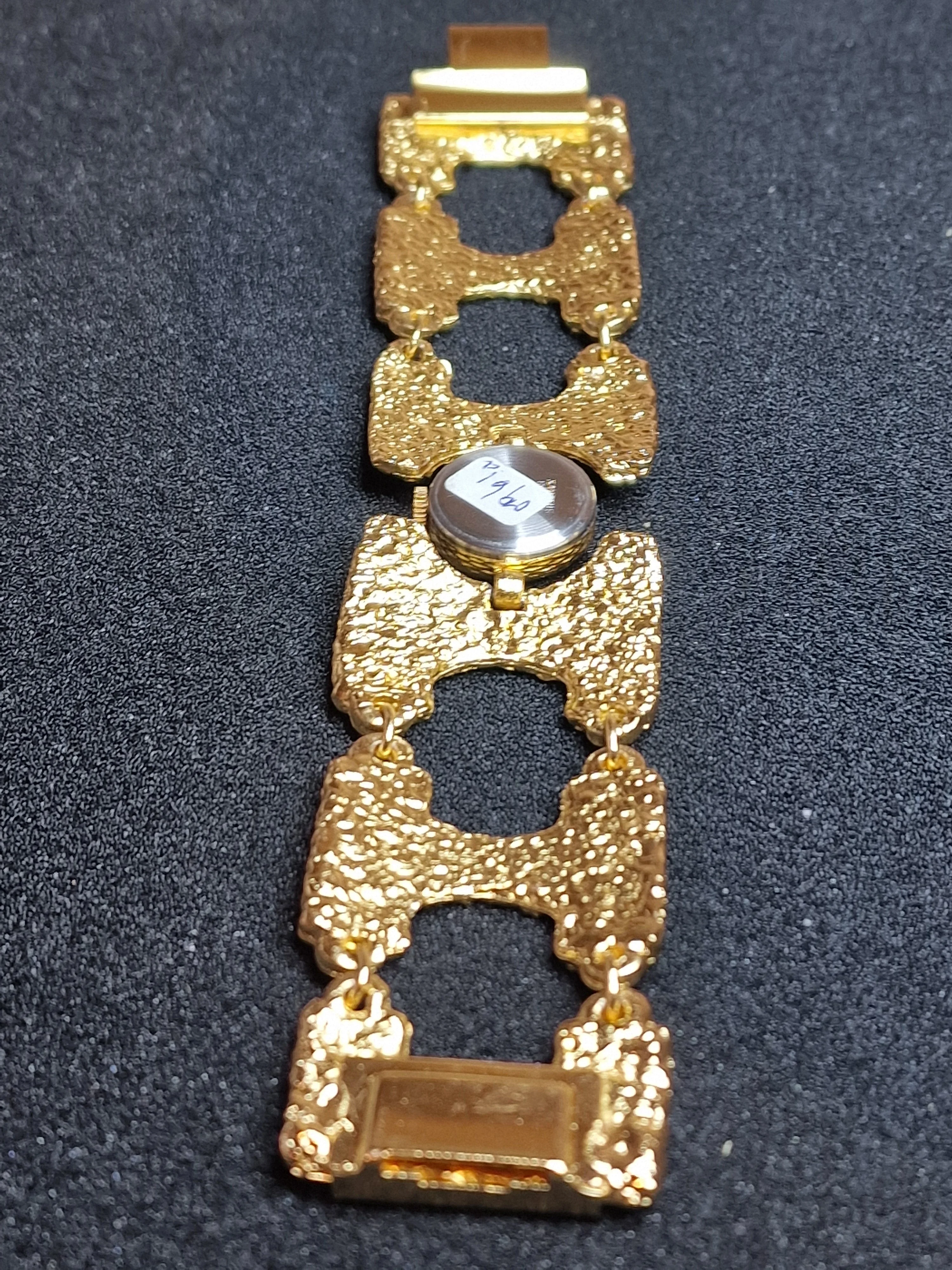 Vintage Women's Jewelry Watch "DIAREX" – 1960s, Hand-Wound, Gold-Tone 15